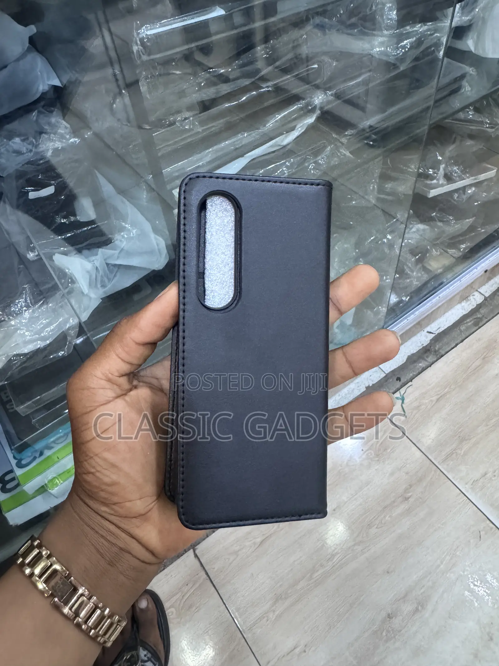 2 in 1 Leather Magnetic Flip Cover for Galaxy Z Fold 5, ,4,3
