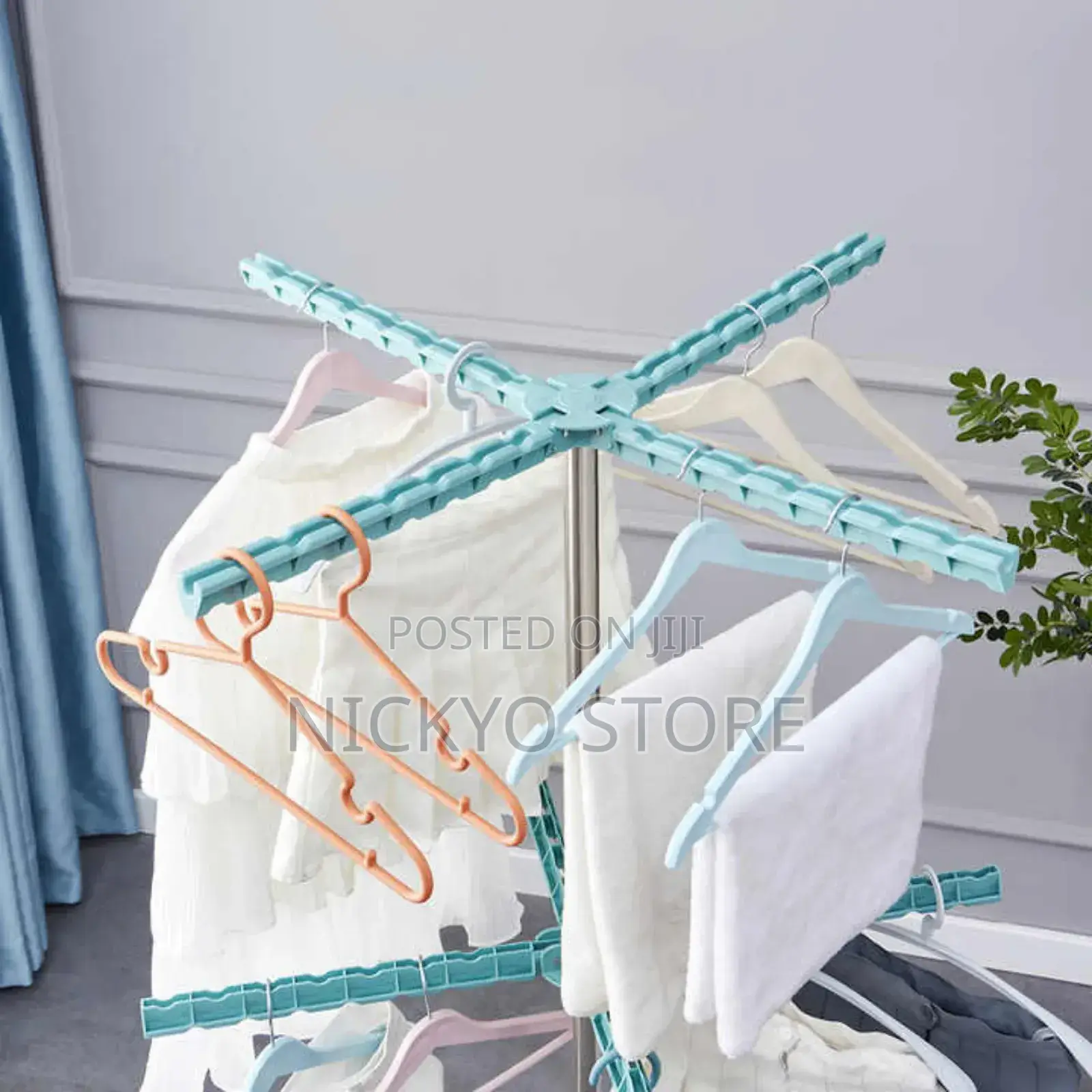 8 Wings High Quality Foldable Hrying Hanger