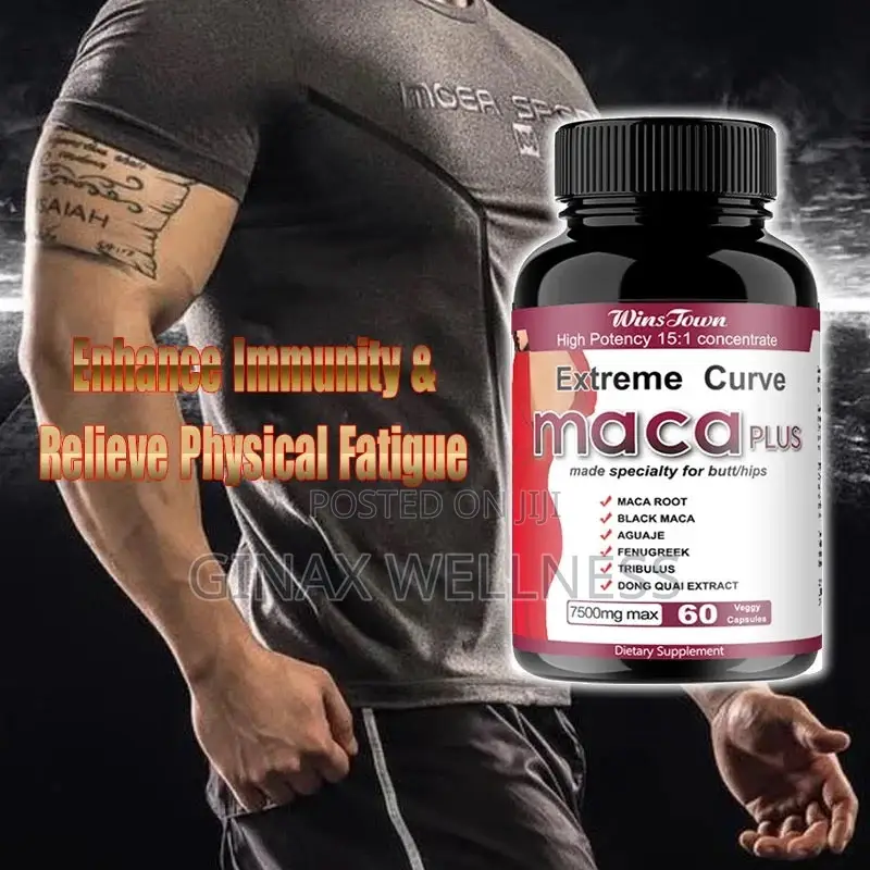 Extreme Curve Maca Plus Capsules for Butt Enhancement