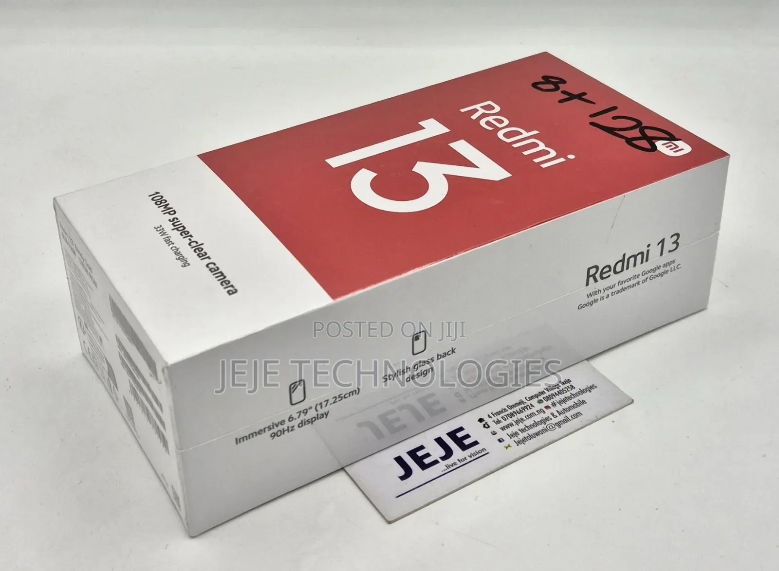 New Xiaomi Redmi 13 128 GB Black