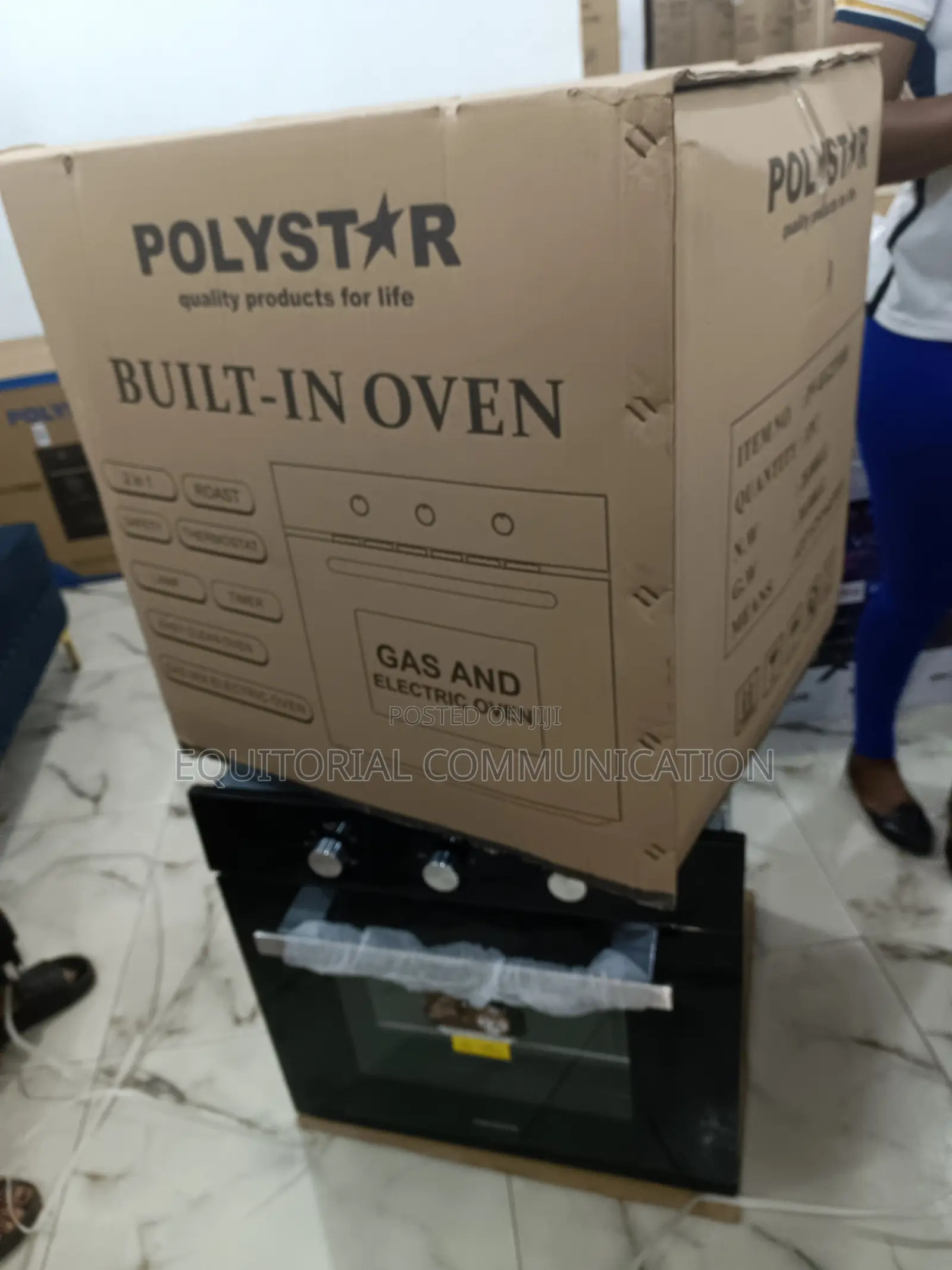 Polystar Electric and Gas Built- In Oven - Pv