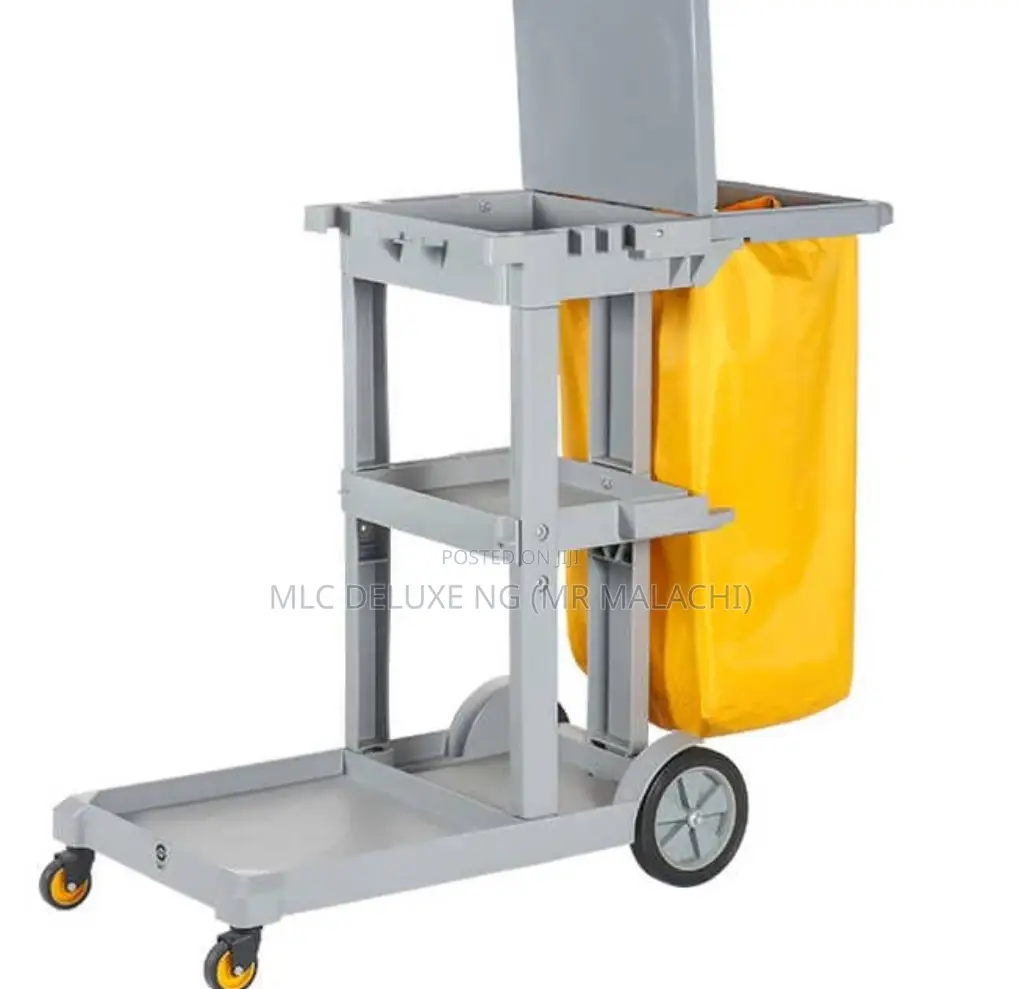 Housekeeping Cleaning Cart/Janitor Utility Trolley(Hotel Etc