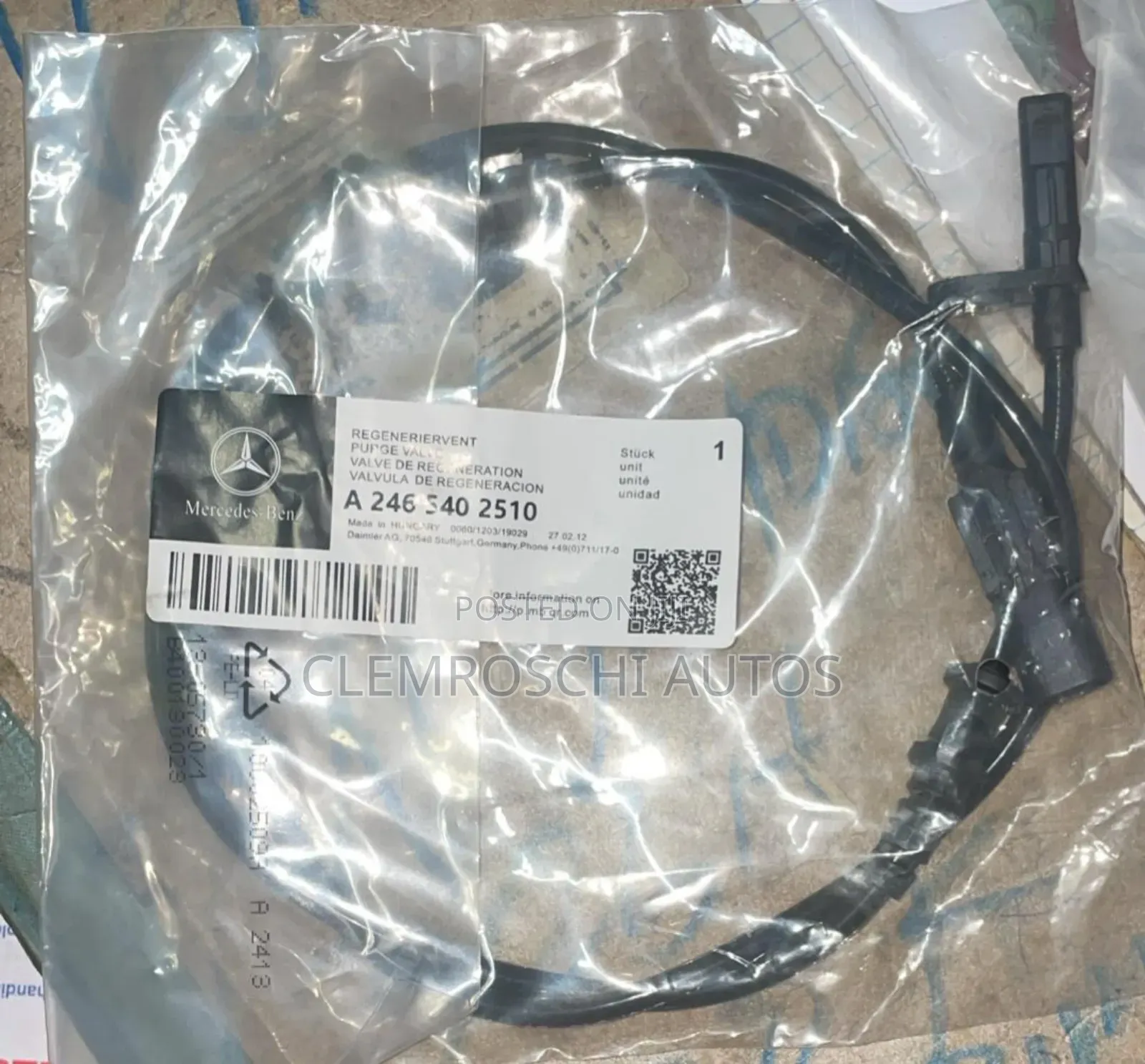 High Quality Certified Brandnew Front ABS SENSOR CLA250 2020