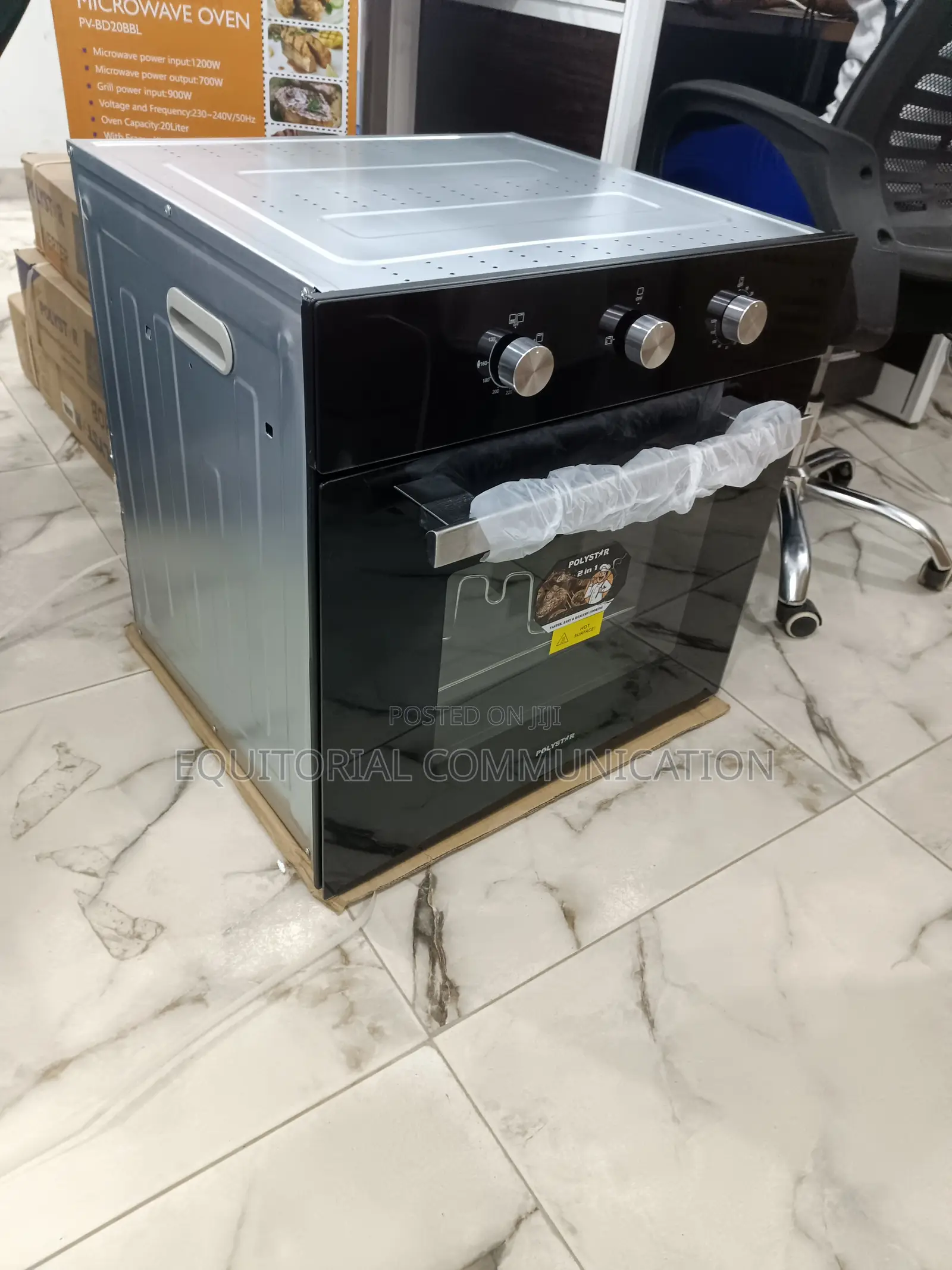 Innovative Polystar 65litres Built in Electric Oven