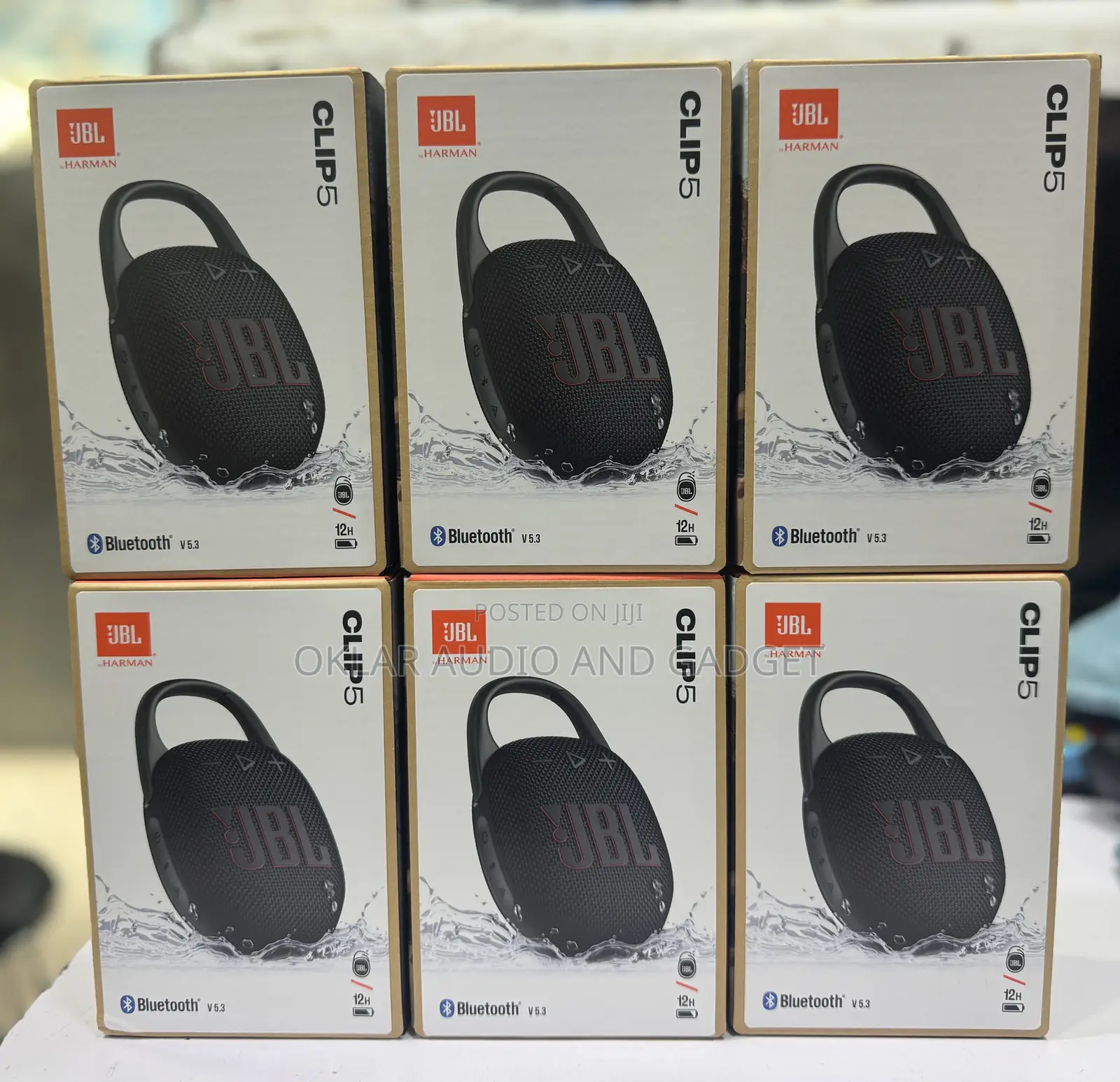 JBL Clip 5 Portable Bluetooth Speaker