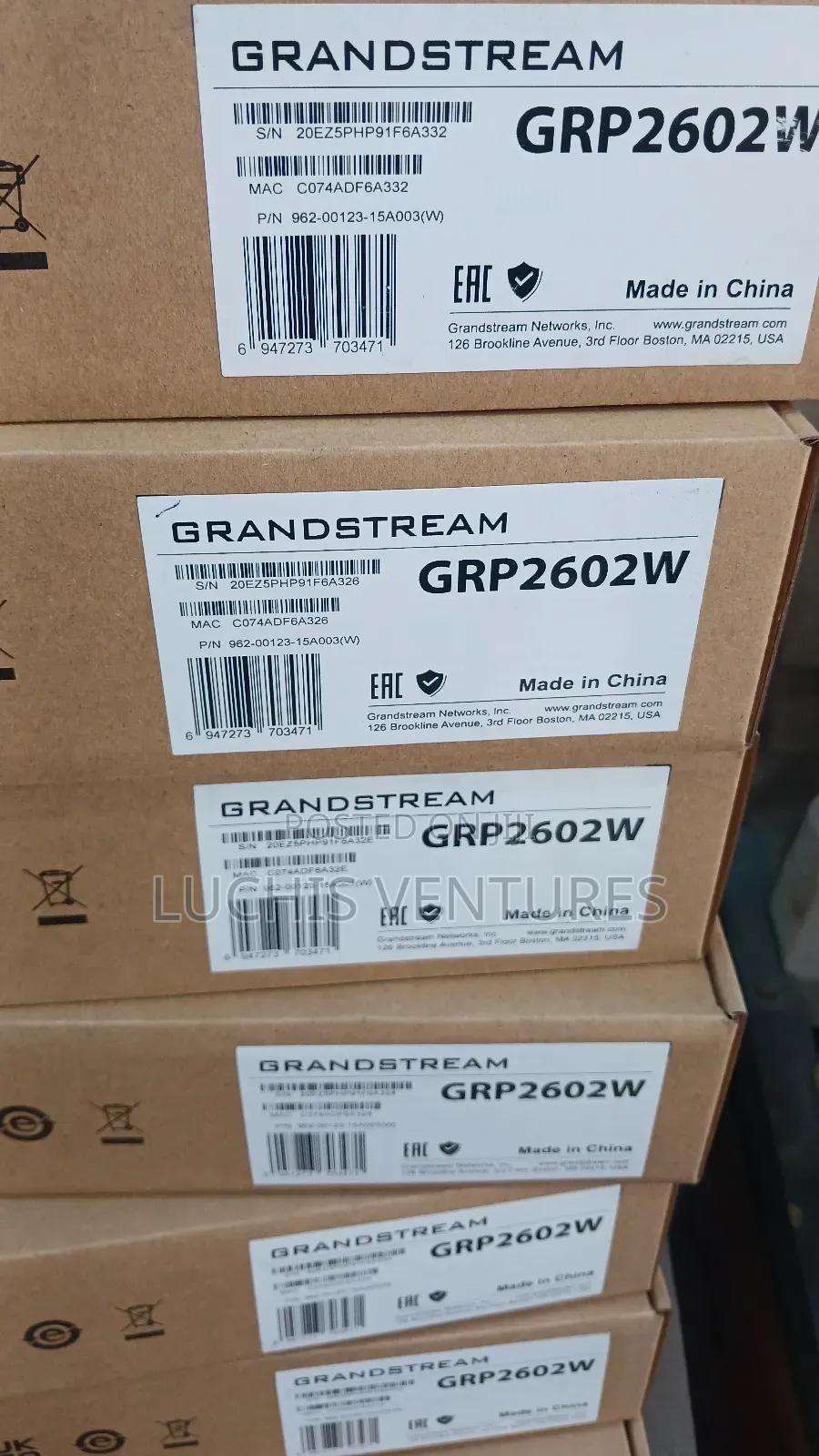 Grandstream Ip Phone Wireless Grp2602w