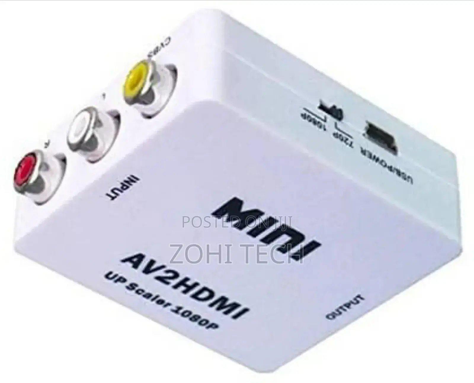 Mini AV to HDMI Converter