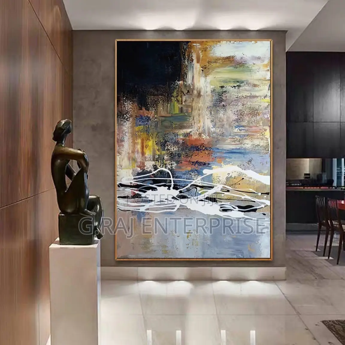50/80 Inches Artwork for Homes 60% Down Payment
