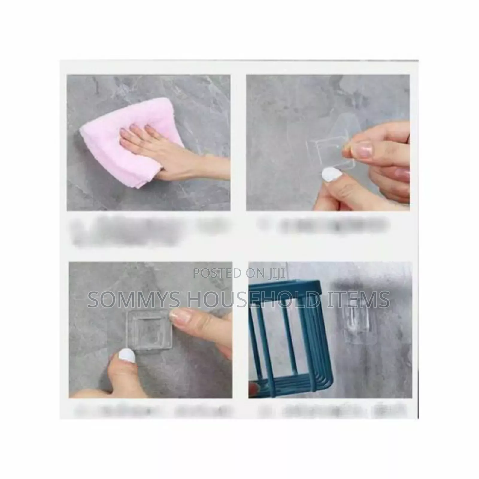 1pc Plastic Wall Mounted Tissue Paper Holder