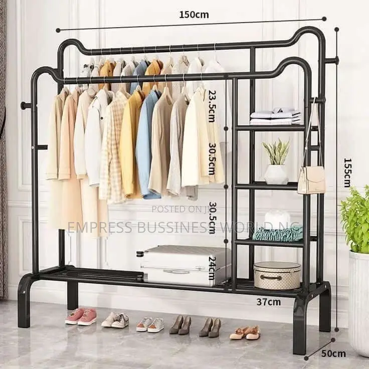 Multifunctional Clothing Hanger-Gold