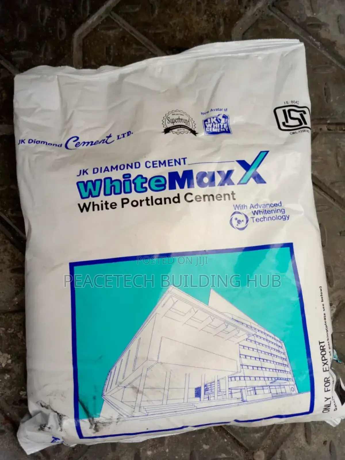 Original JK White Cement 25kg