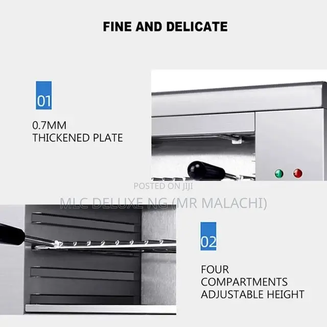 ADJUSTABLE Salamander Electric Grill / Meat Griller/ Roaster