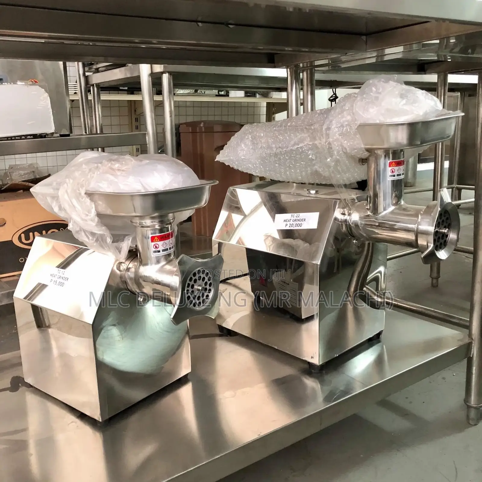 (Stainless Steel) Meat Mincer/Table Top Meat Grinder (12/22)