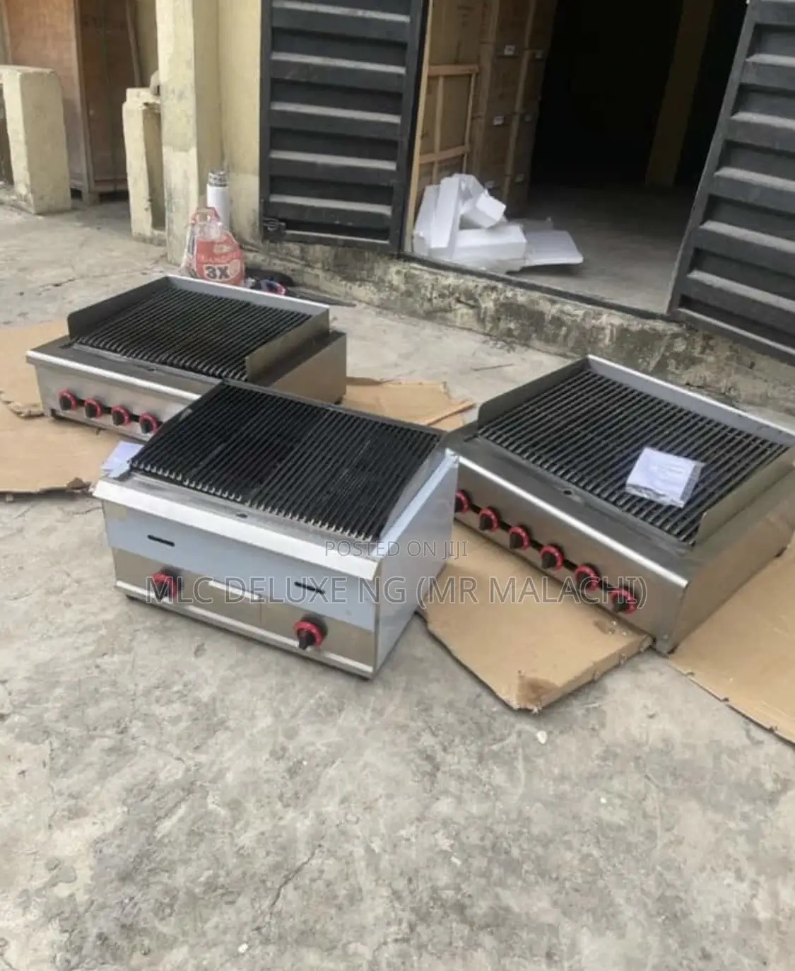 Lava Rock Griller /Counter Top Chargrill (2burner)With Stone
