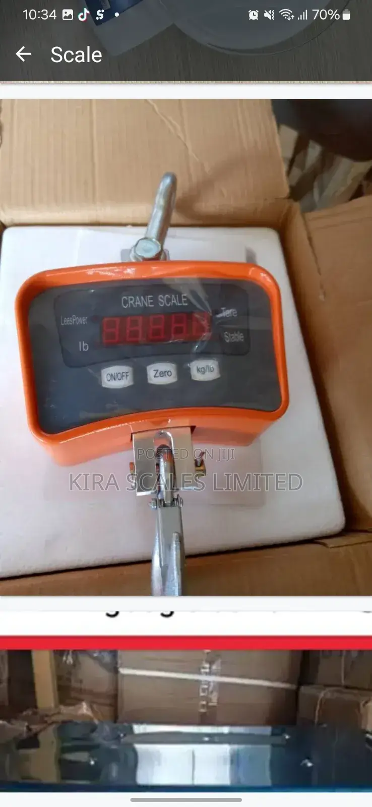 1000kg High Performance Hanging Crane Scale