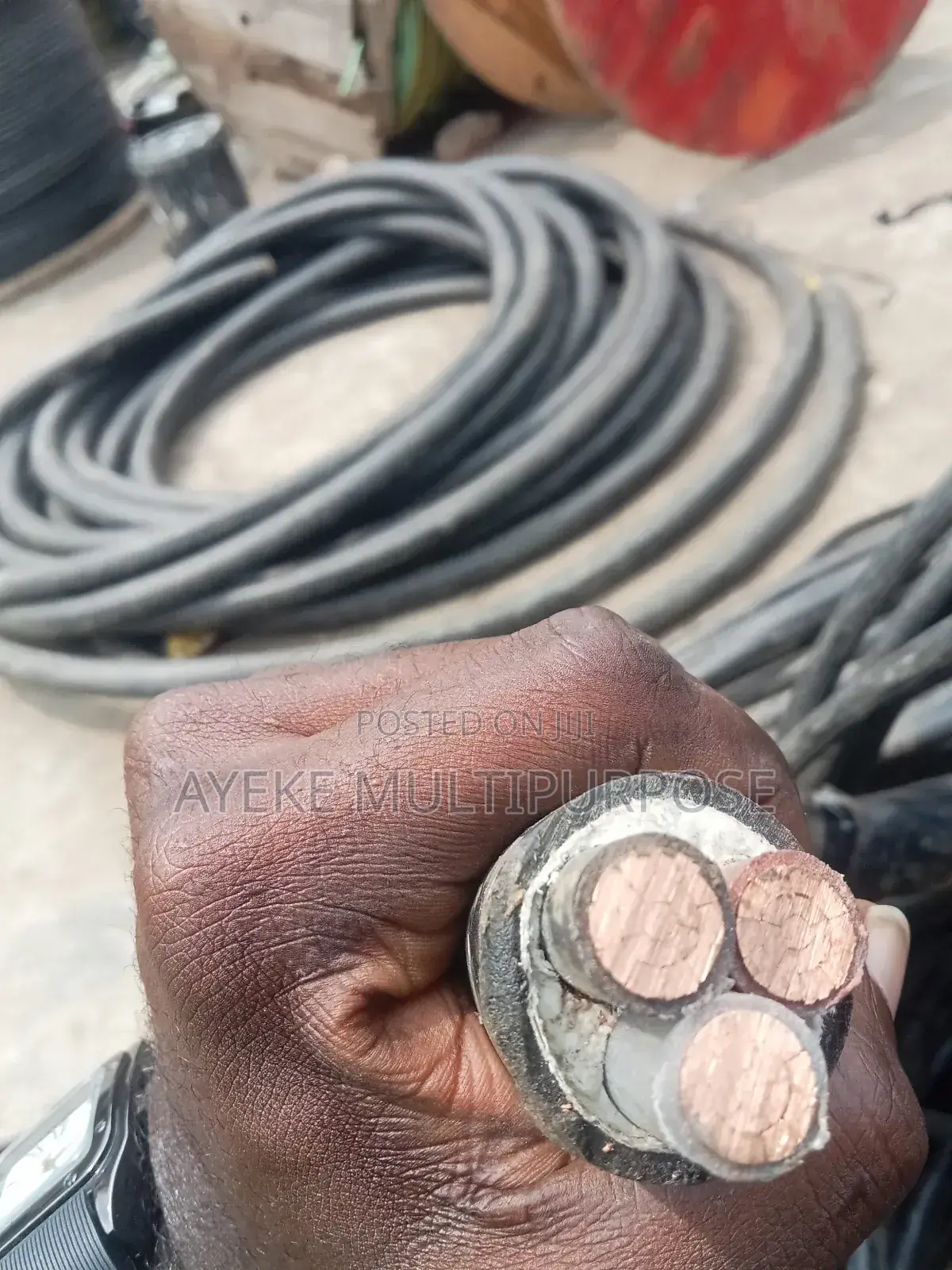 95mm X 3core Armoured Cu Cable