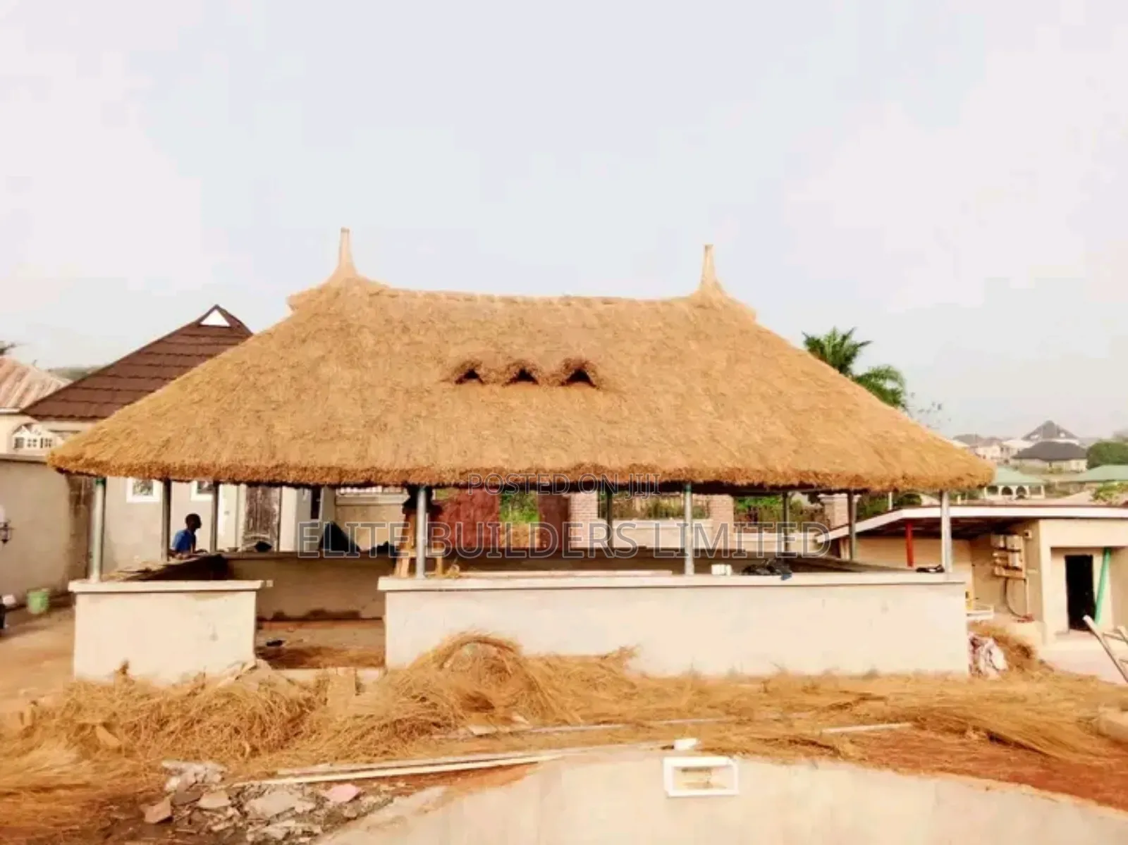 First Class Bush Bar Gazebo Hut With Warranty in Nigeria