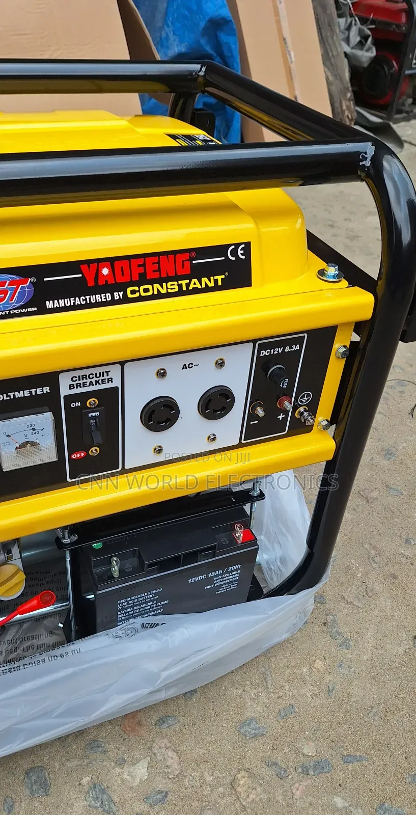 New Elepaq 10KVA Generator (SV28000E2)Copper Coil Key Start