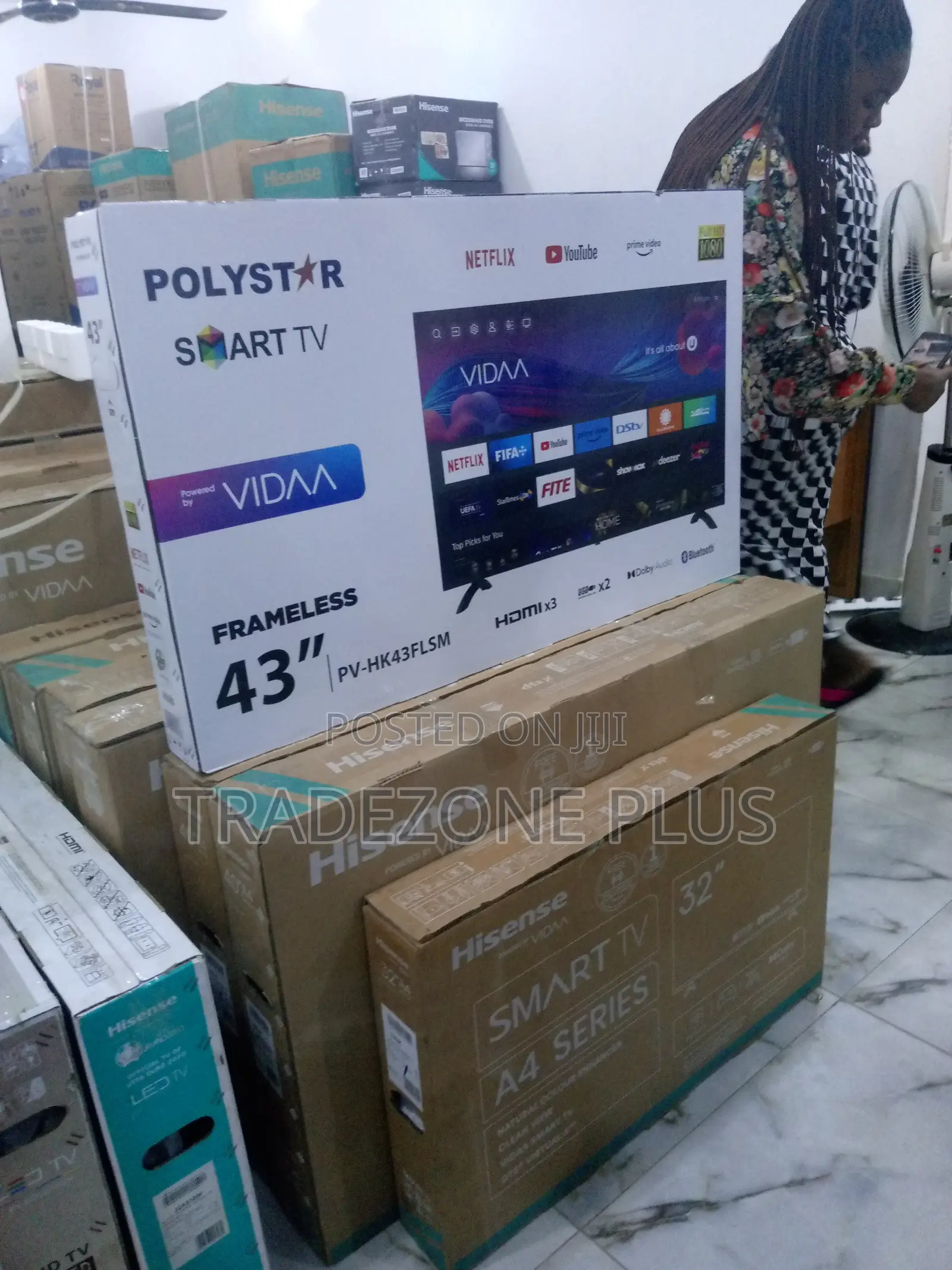 Polystar Android Smart Full HD TV