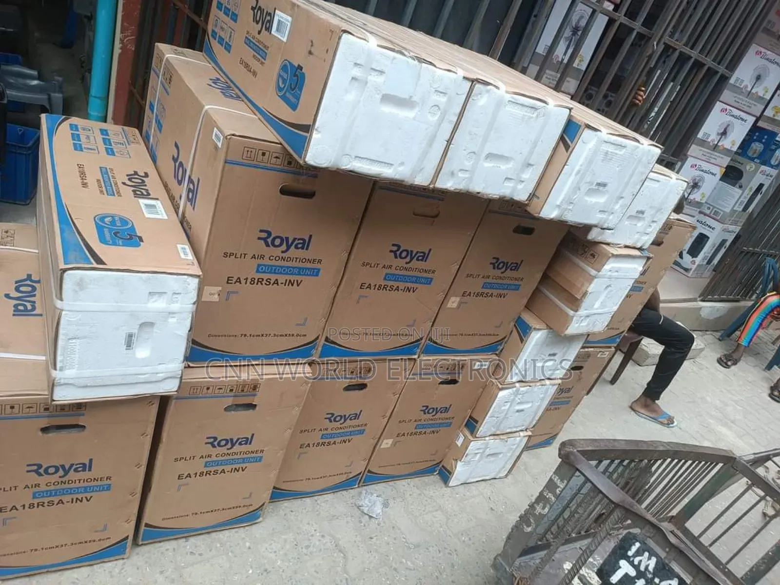 New Royal 2hp Inverter Split Ac Copper (Ea18rsa-inv) 5years