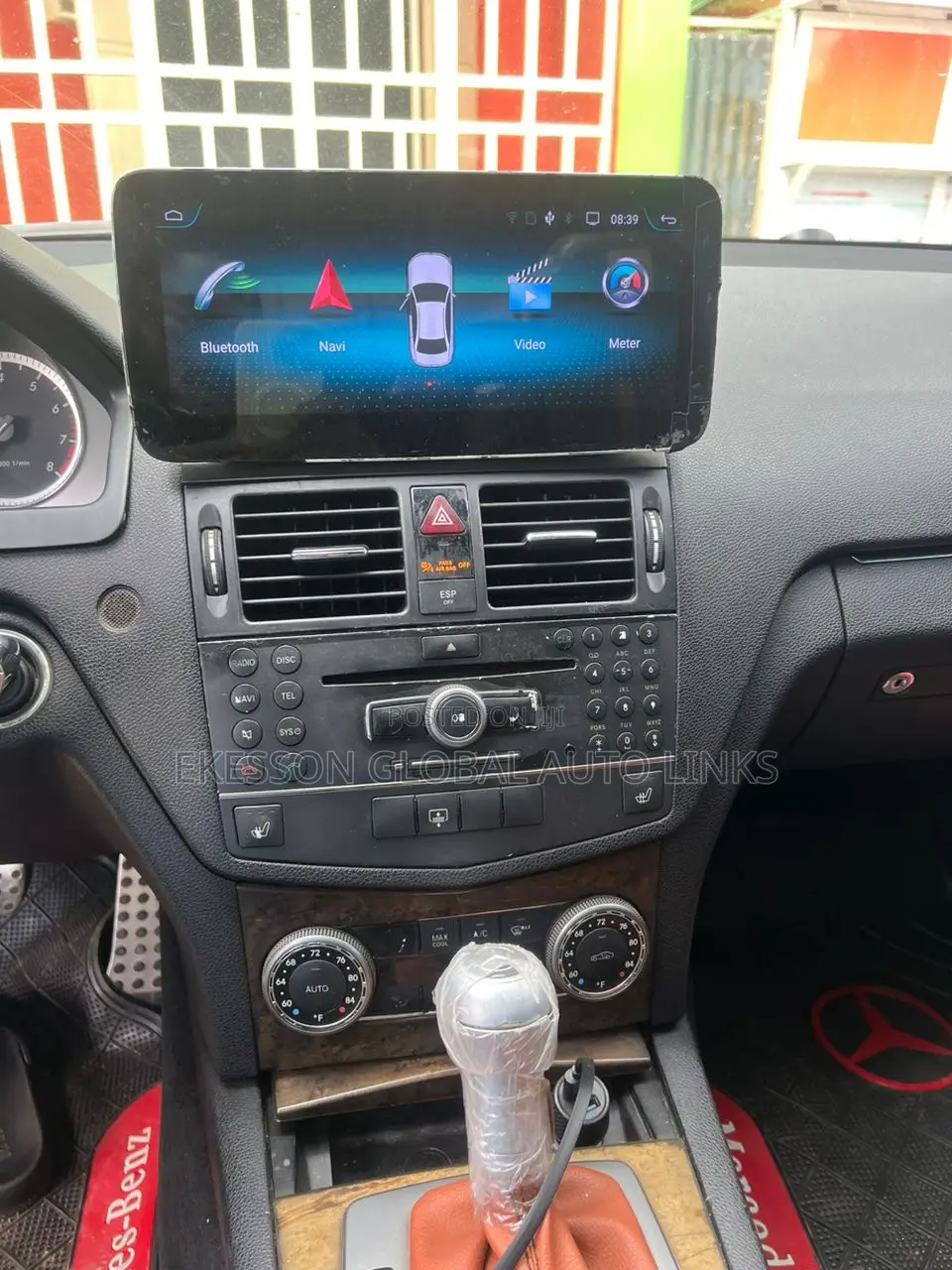 C 300 Benz 2008-010 Android Long Screen With Rear Camera