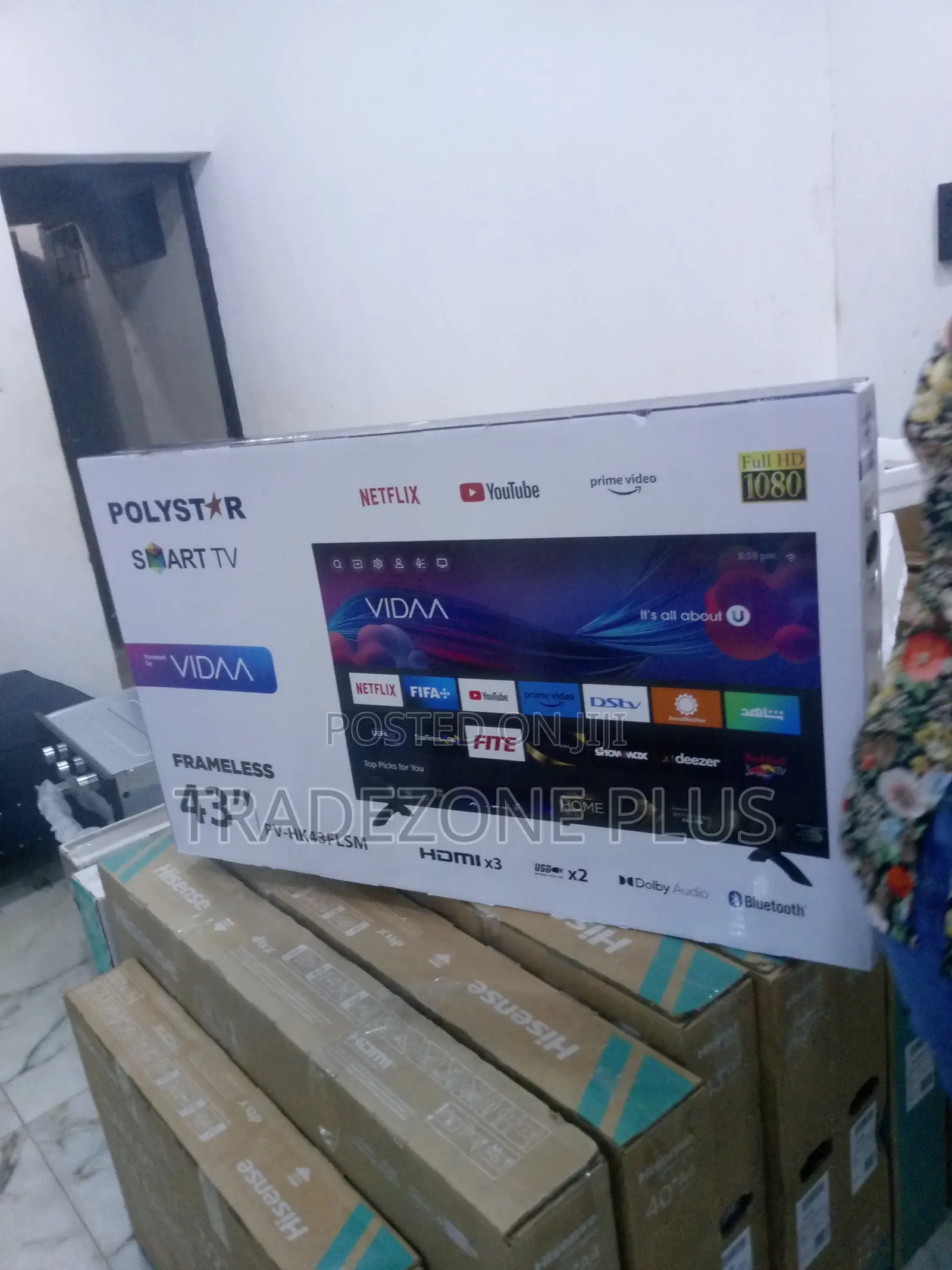New Polystar 43" Ultra HD TV