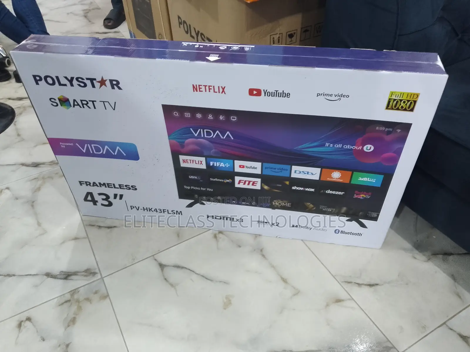 Premium Polystar Smart Tv- 43inches