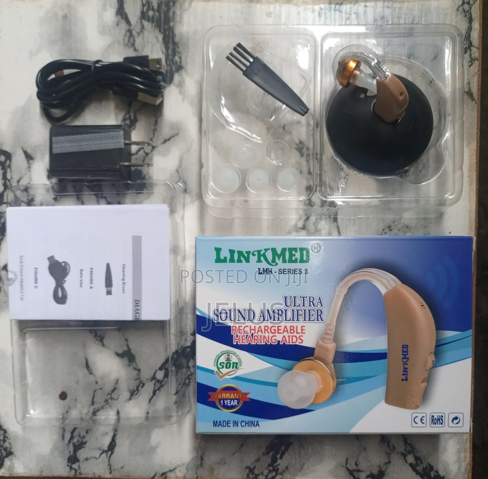 Linkmed Hearing Aids Rechargeable.