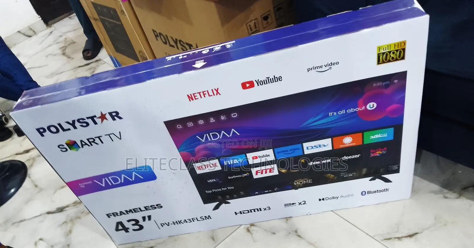 The Efficient Polystar Smart TV-43 Inches