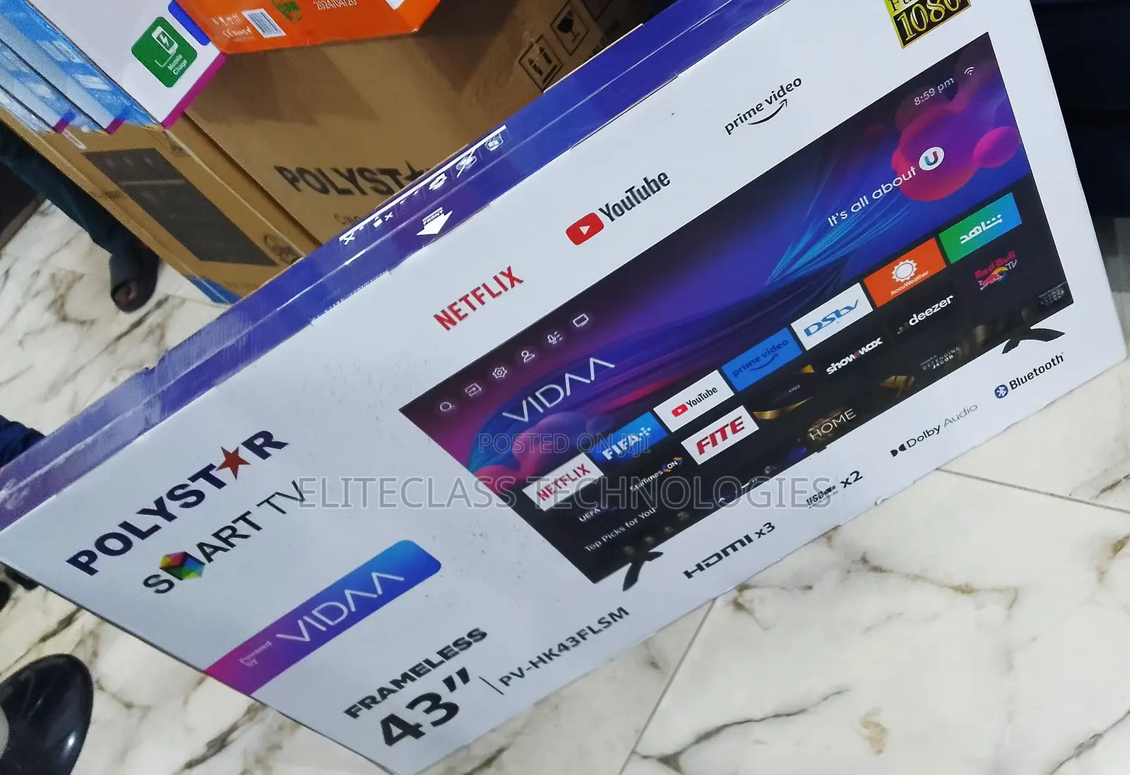 The Efficient Polystar Smart TV-43 Inches