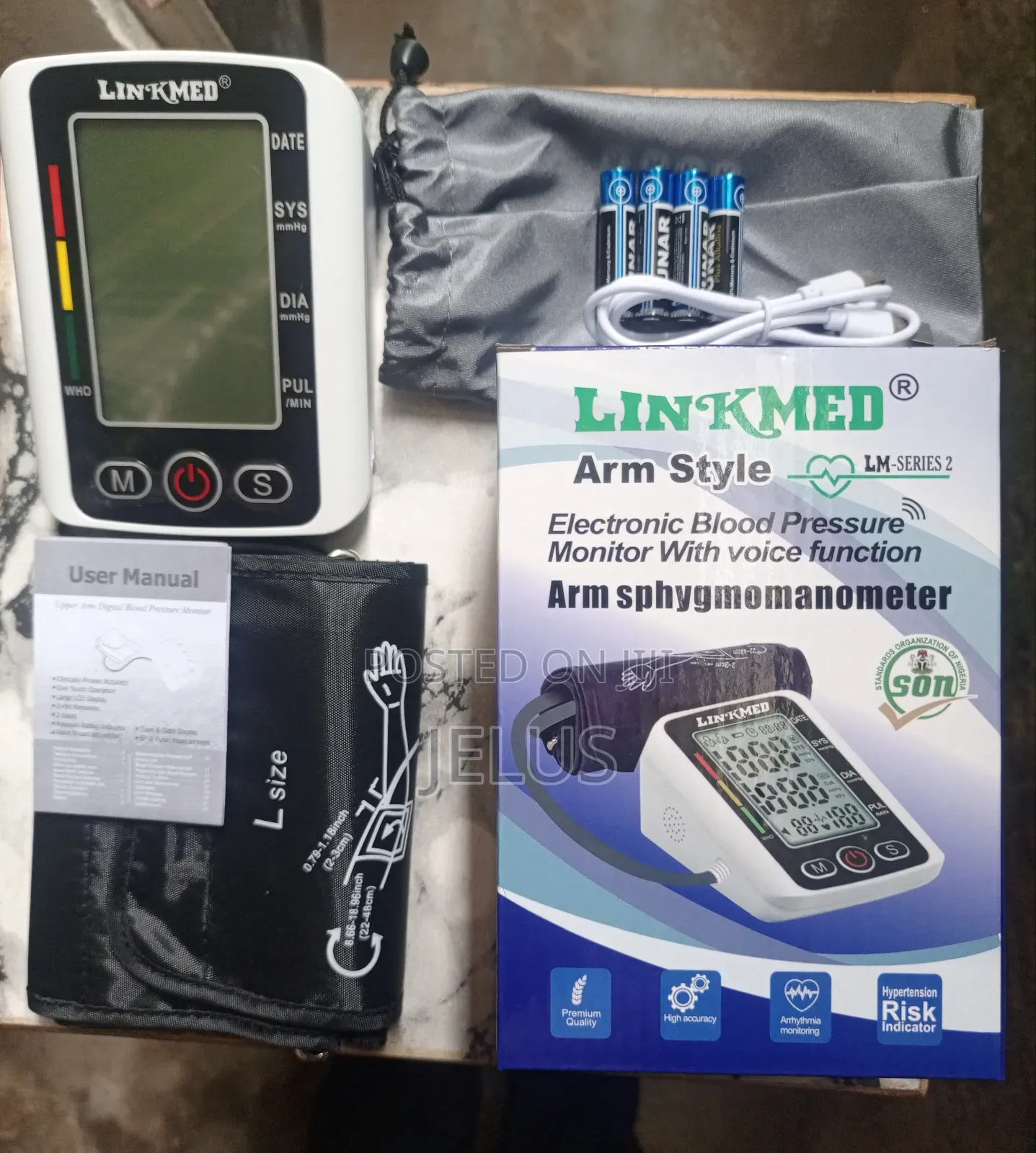 BP Monitor, Linkmed Wt Voice Function.