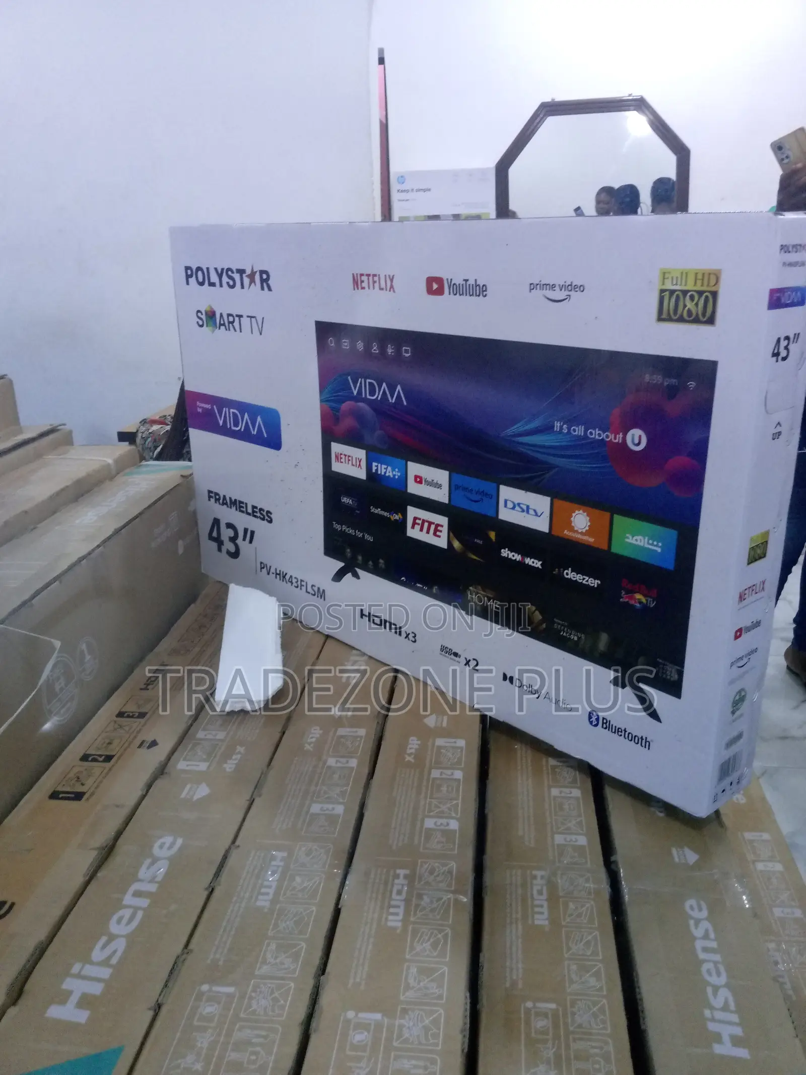 New Android Smart Full HD Frameless TV