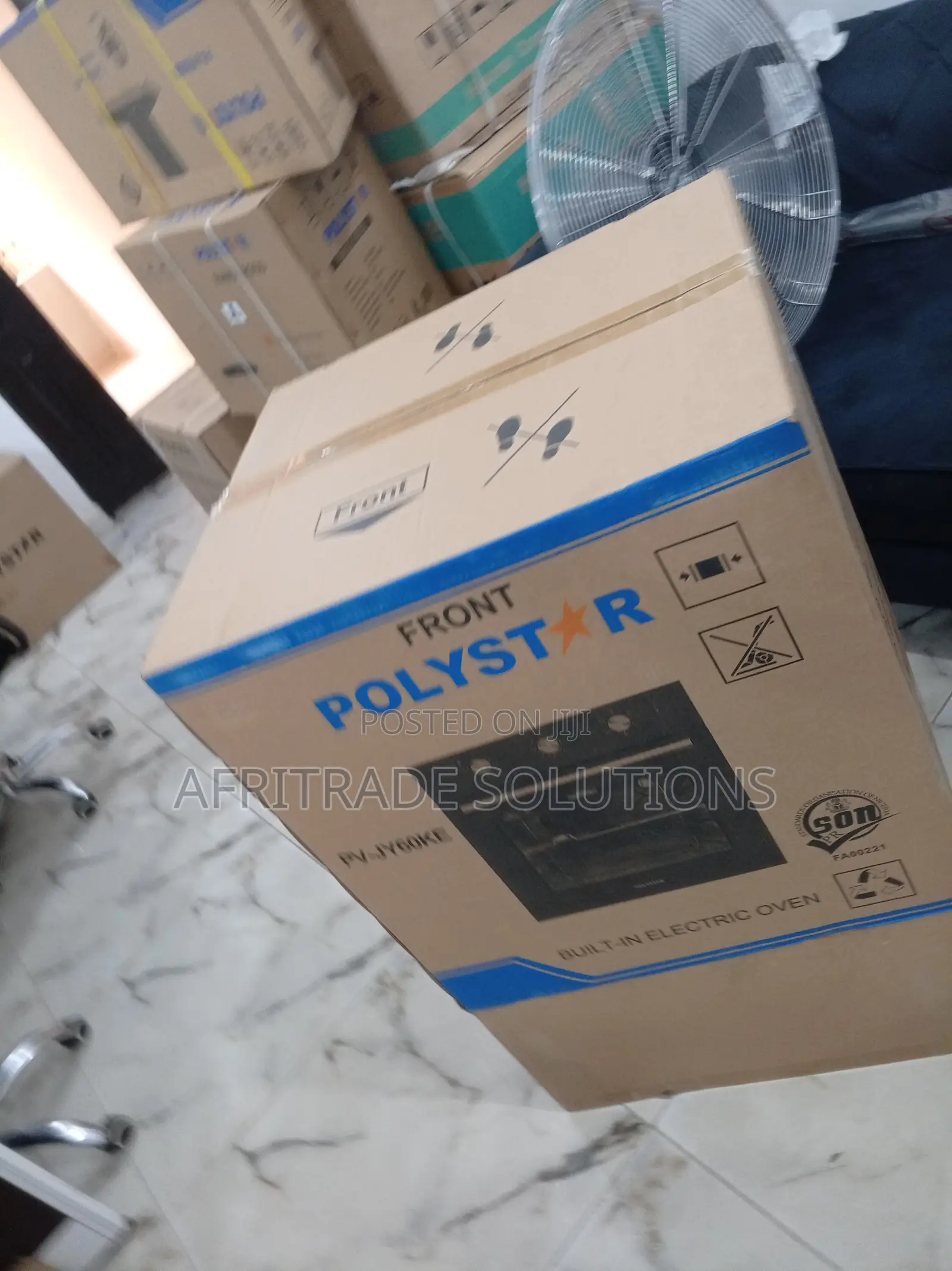 POLYSTAR PV-JY60KE Built-in Electric Oven- Oven Ventilation