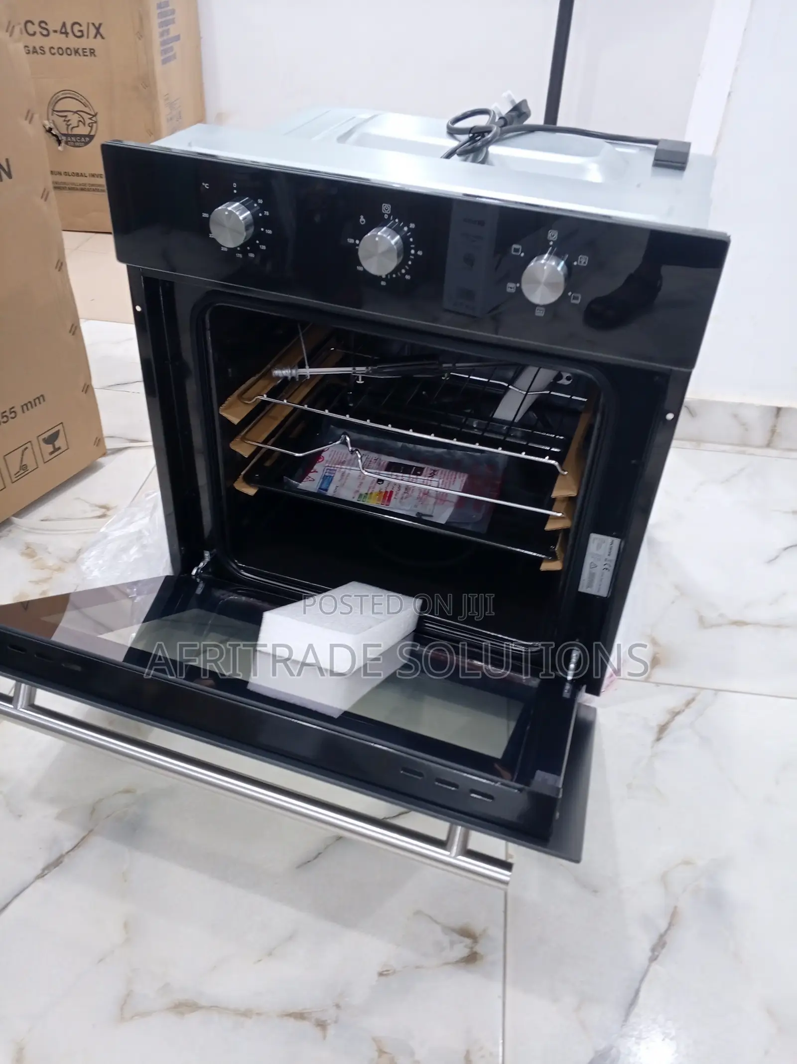 POLYSTAR PV-JY60KE Built-in Electric Oven- Tough Glass