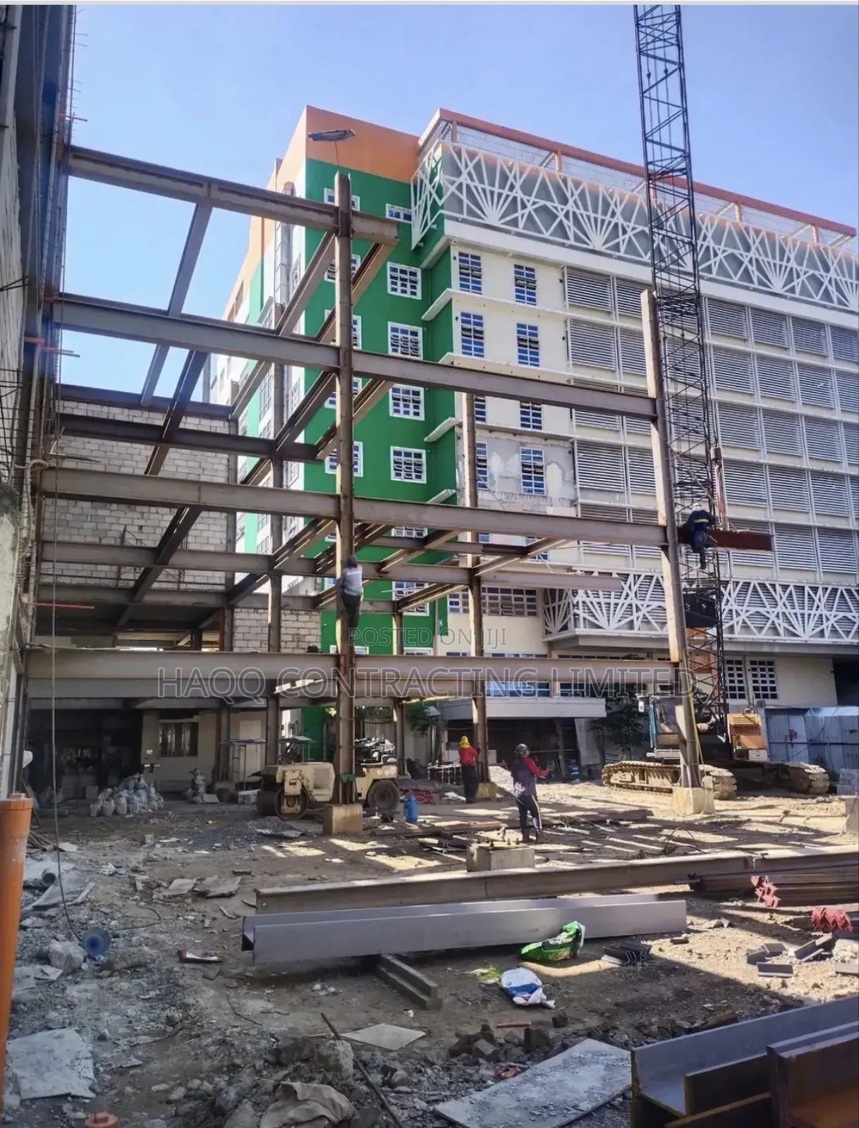 Structural Steel Fabrication, Steel Works in Yenagoa