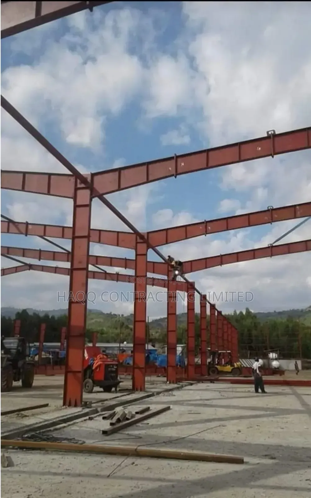 Structural Steel Fabrication, Steel Works in Yenagoa