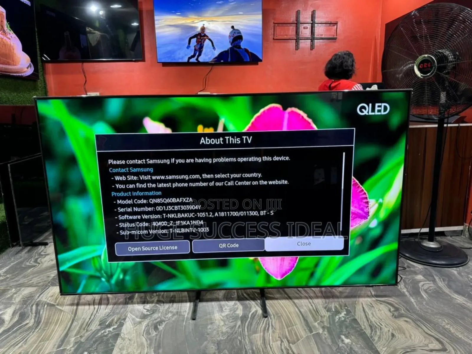 Samsung 85-Inch Class Qled Q60B Series - Uhd Dual LED