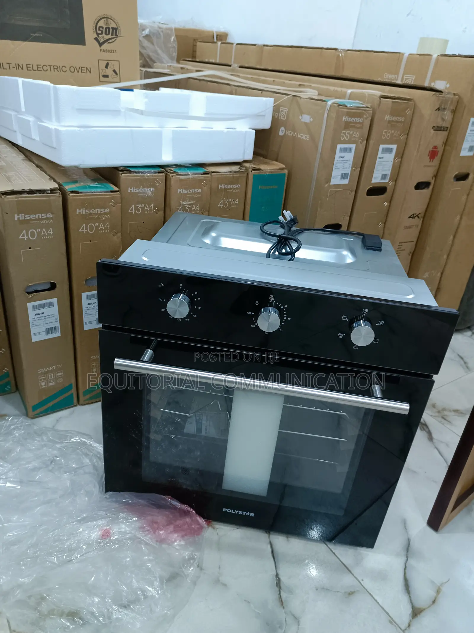 Relieable Polystar Built in Electric and Gas Oven