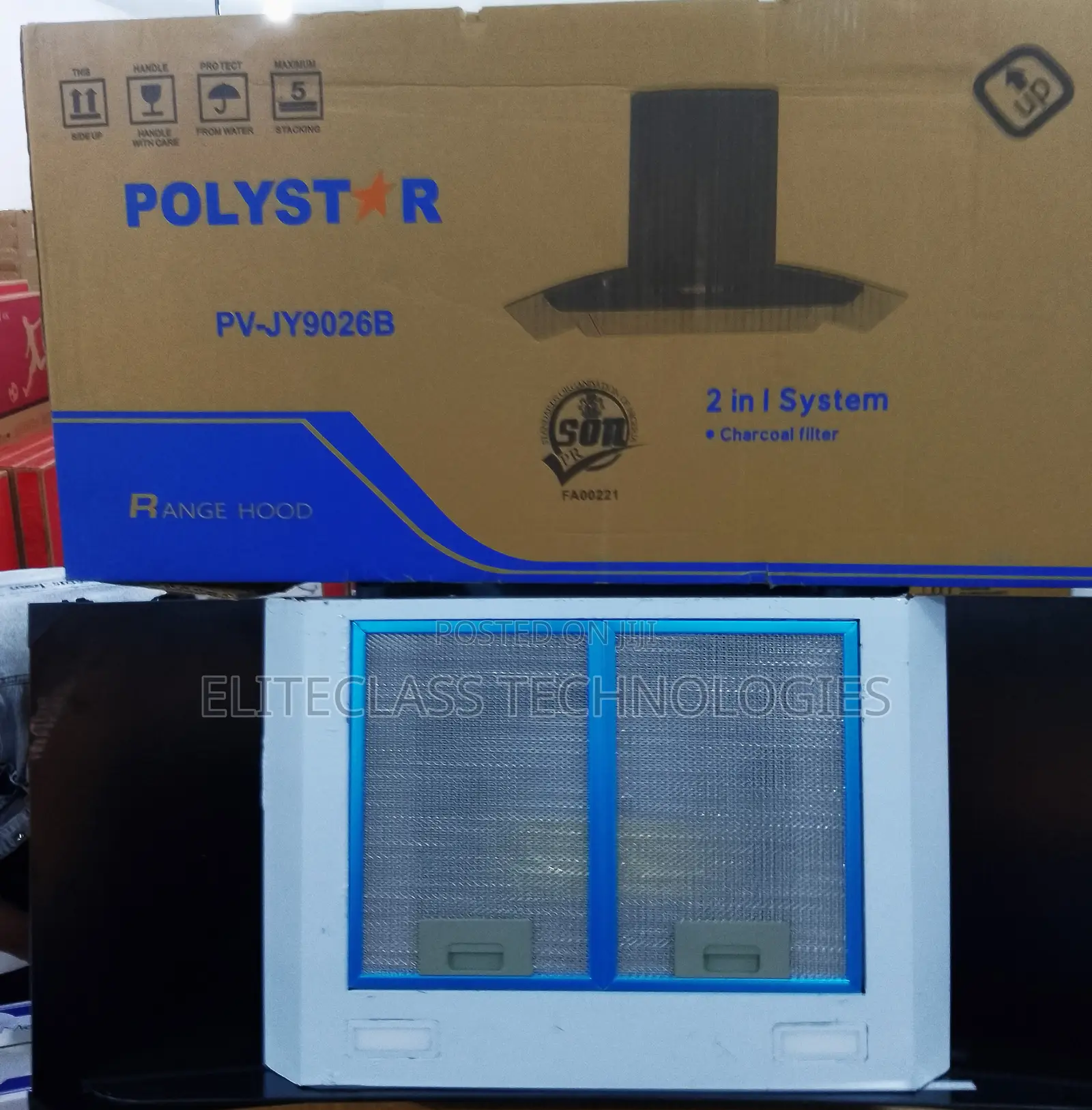Highly Affordable Polystar Range Hood ''Pv-Jy9026b''