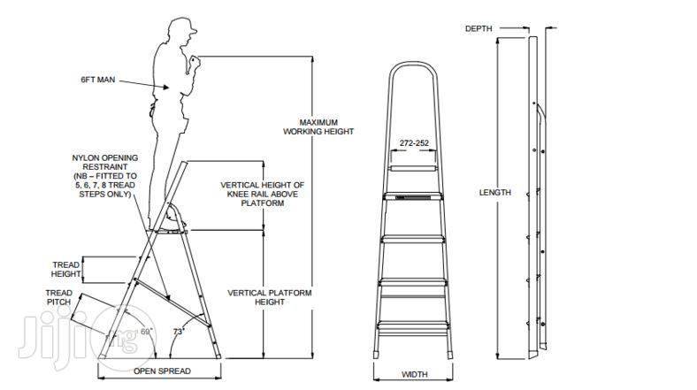 9 Step Platform Ladder