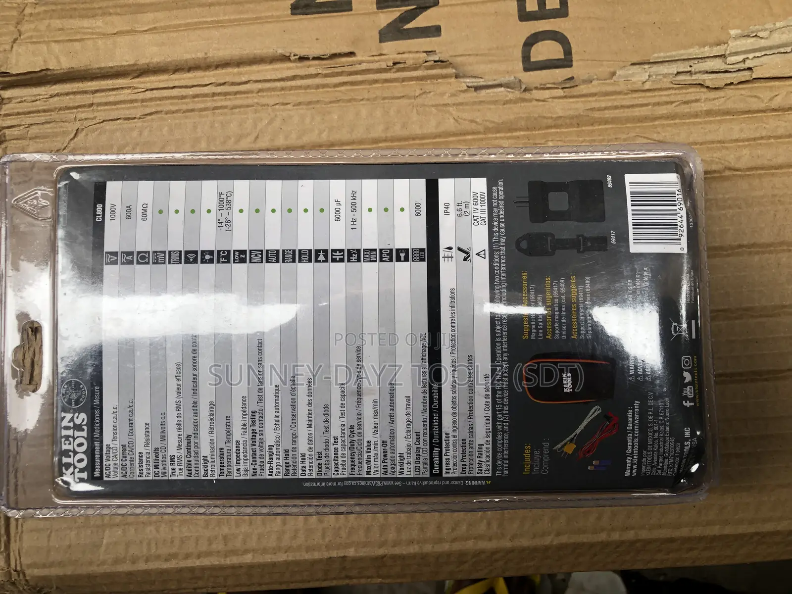 Auto Ranging Digital Clamp Meter
