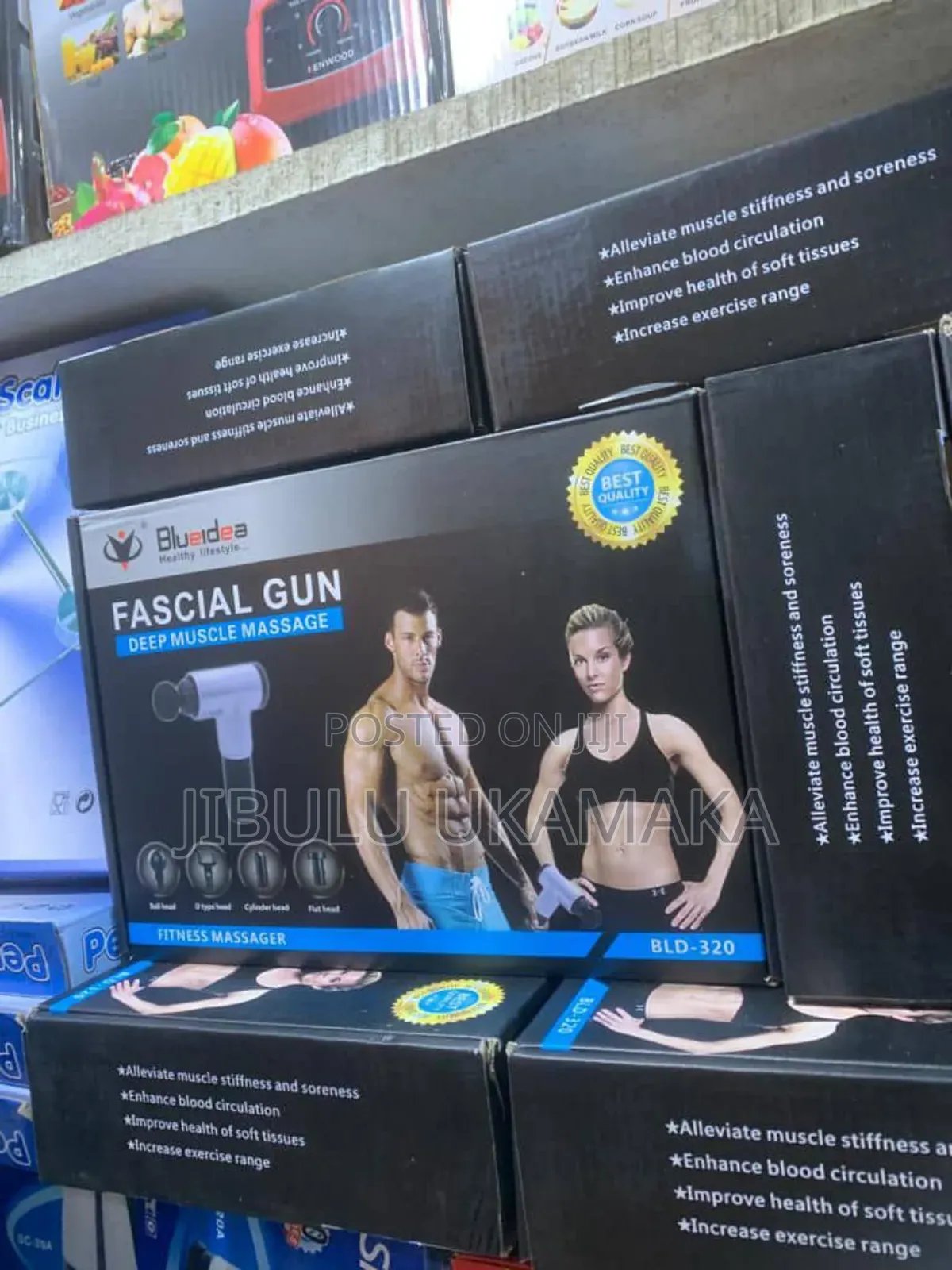 Electric Handheld Massager Gun Neck Vertable Back Muscle