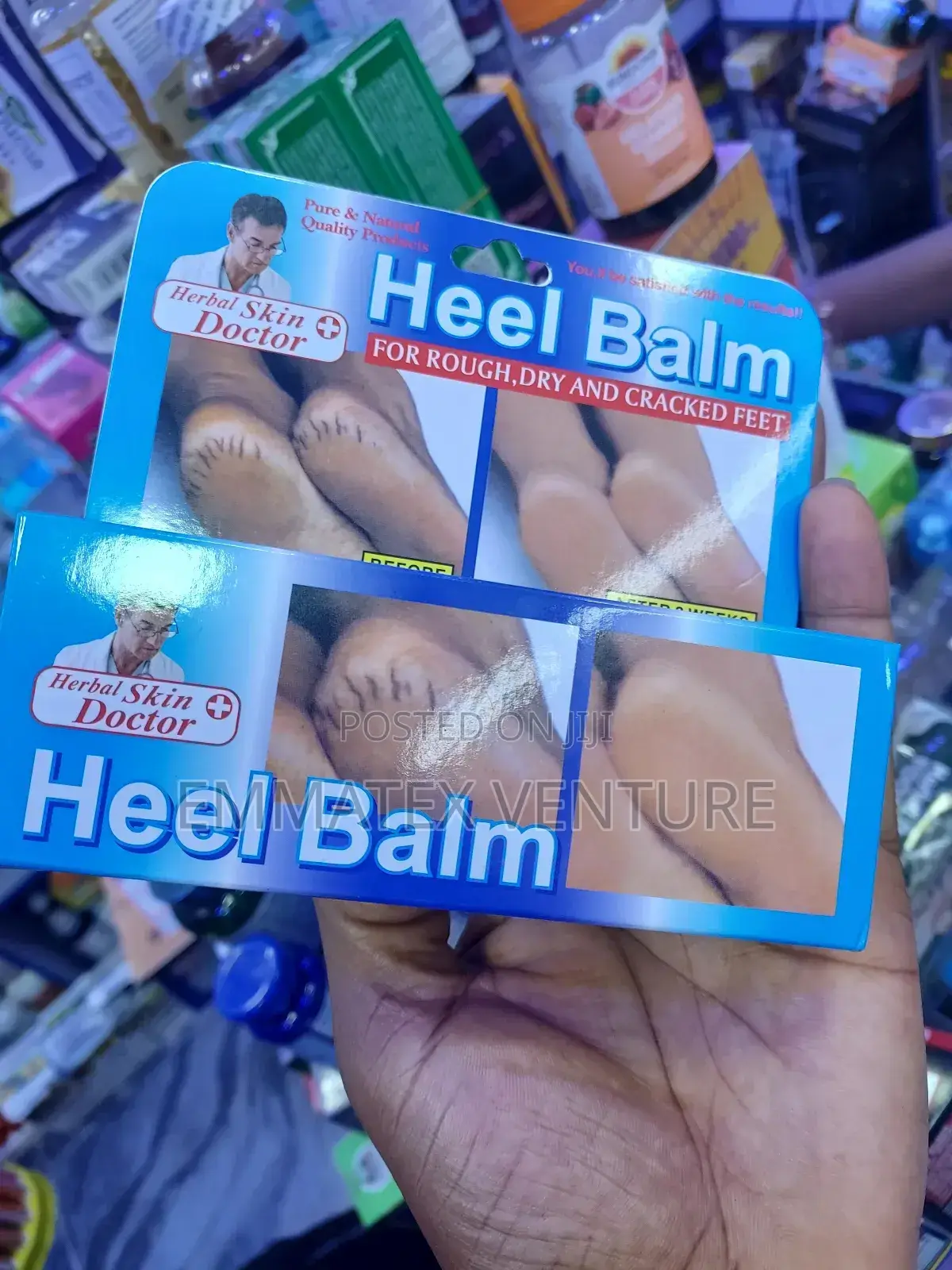 Heel Balm for Rough, Dry and Cracked Feet/Foot Scrub