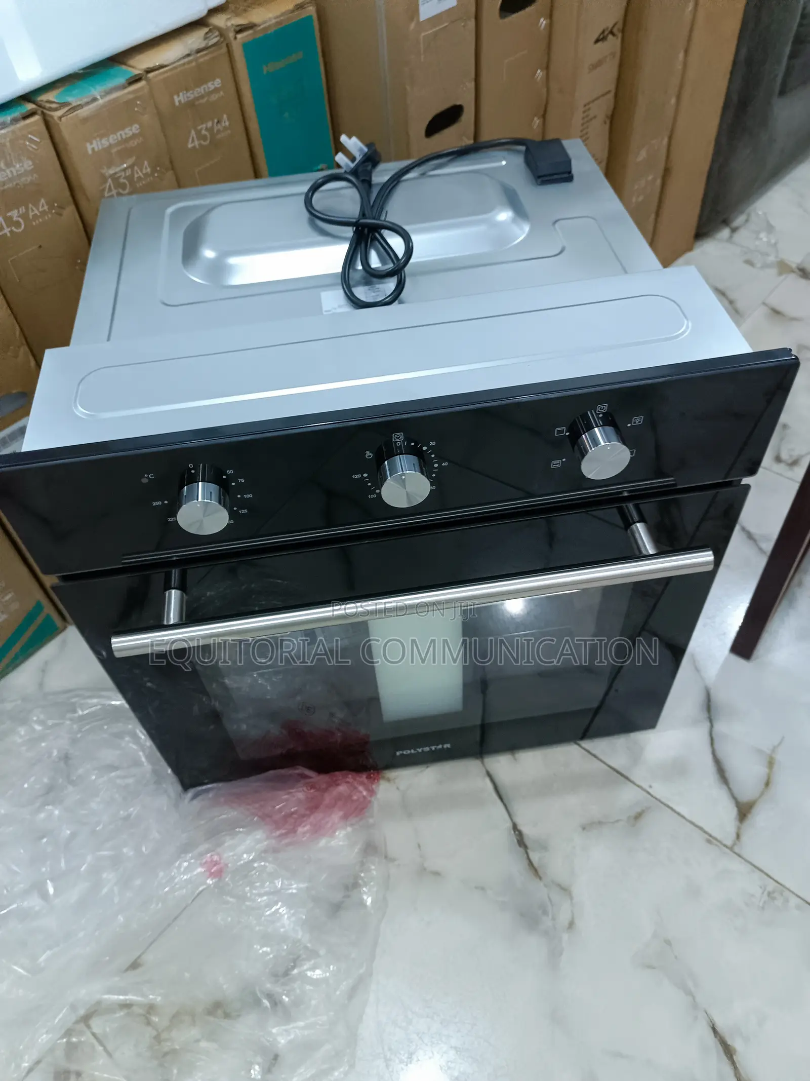 Best Price Polystar Builtin Electric Gas Oven 