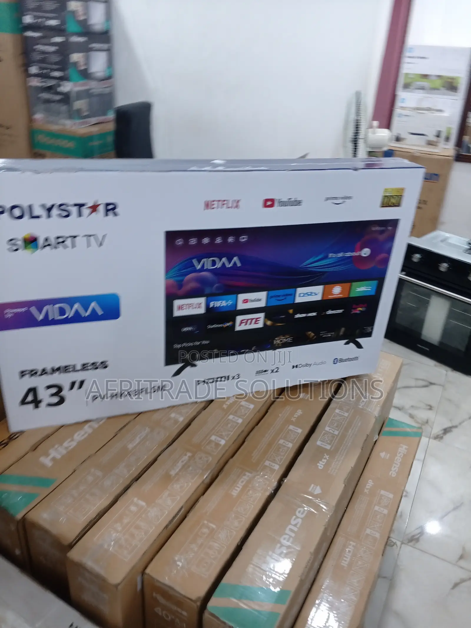 43 Inch Polystar Smart HD TV