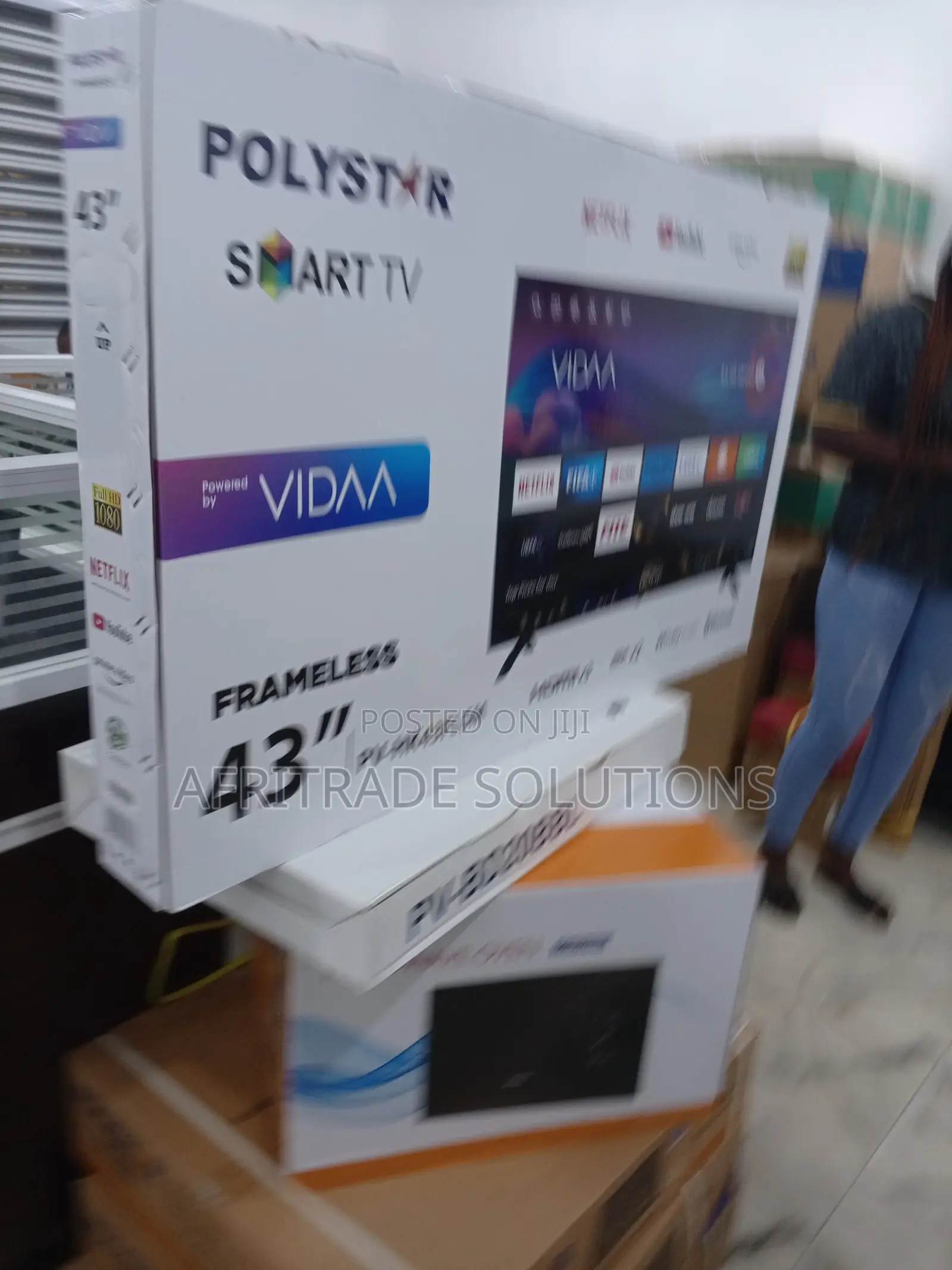 New Model 43 Inch Polystar Smart HD TV