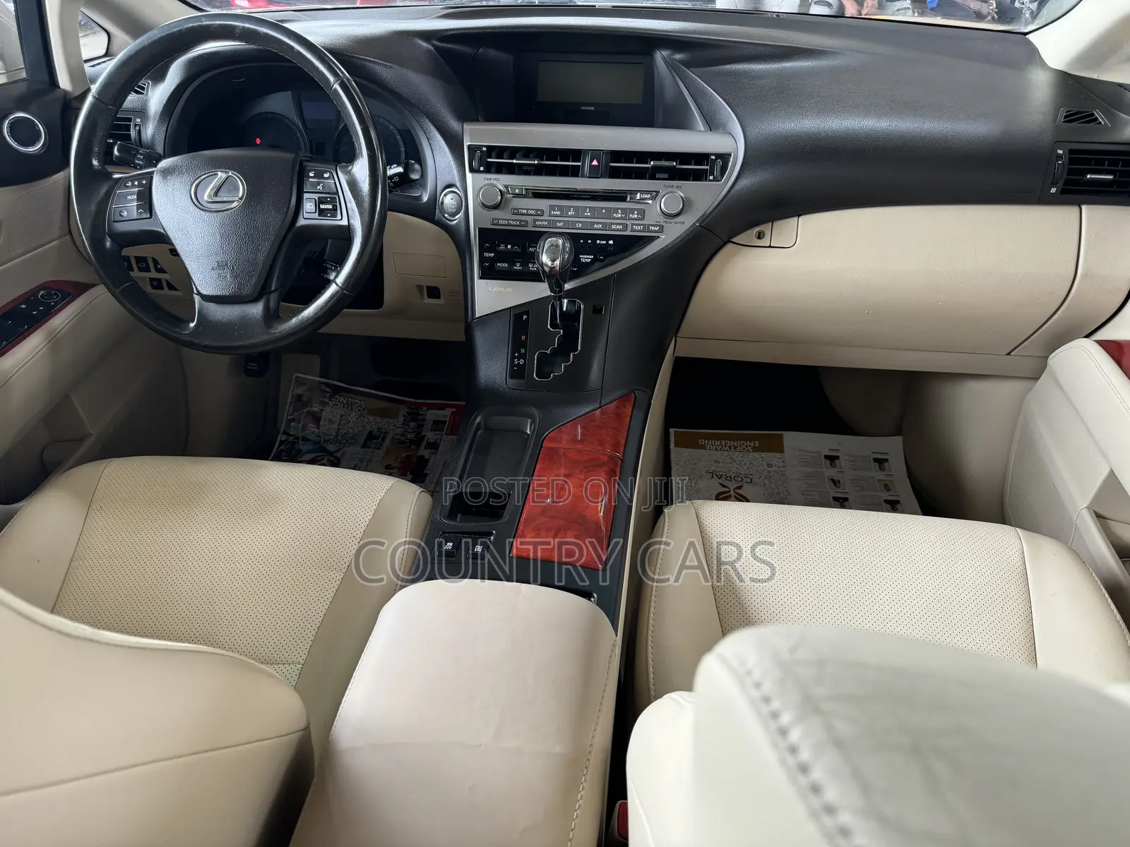 Lexus RX 350 2011 Gold