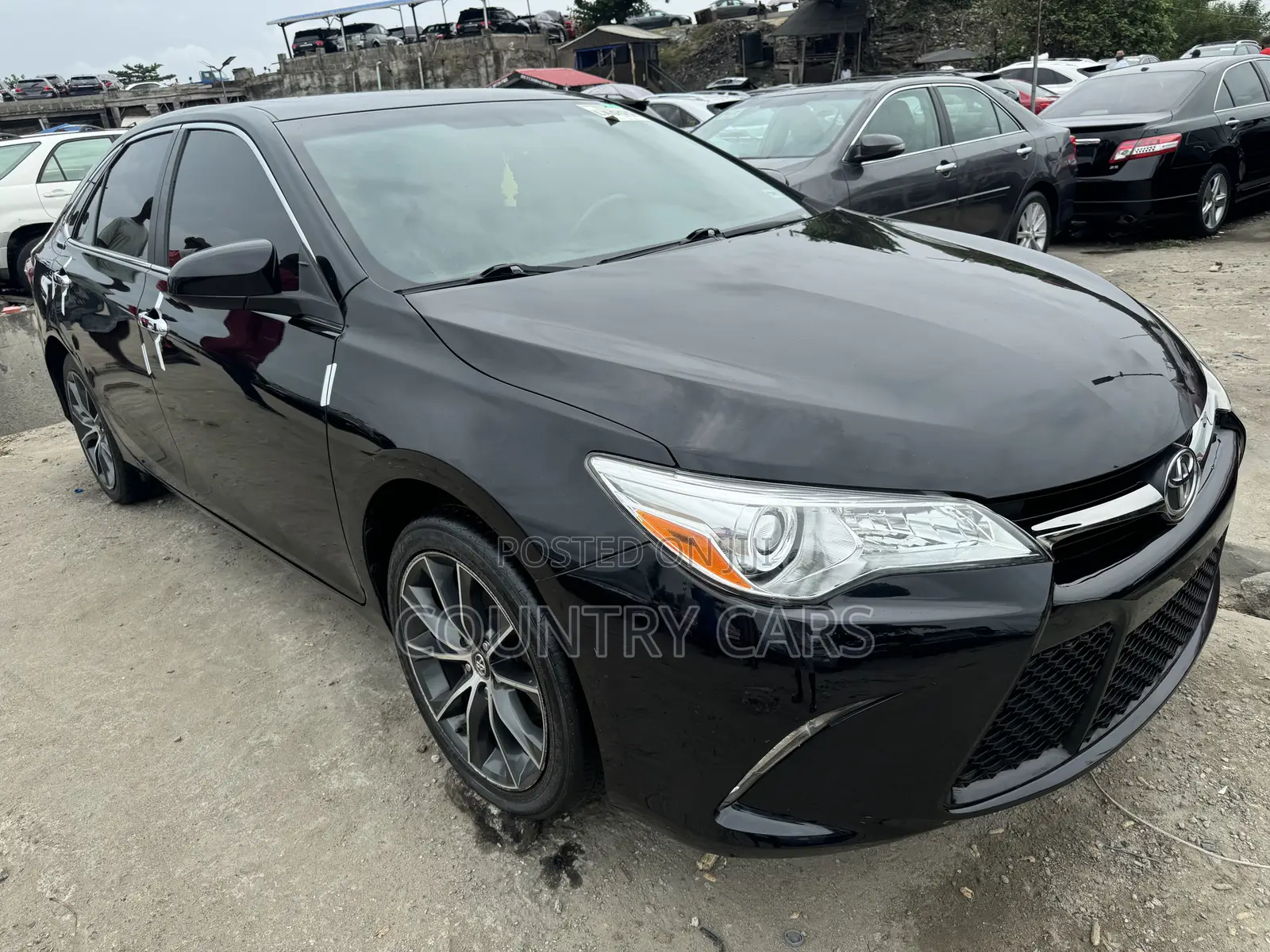 Toyota Camry 2017 Matt Black