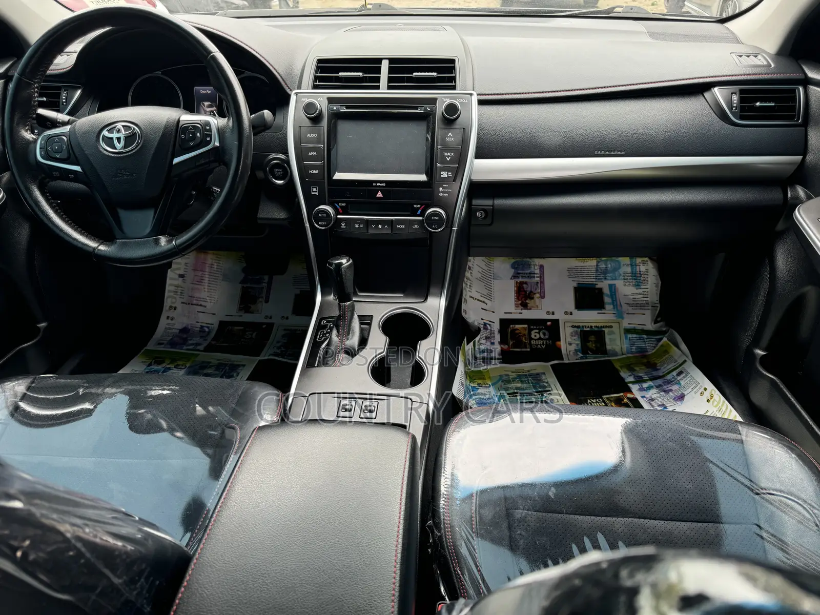 Toyota Camry 2017 Matt Black