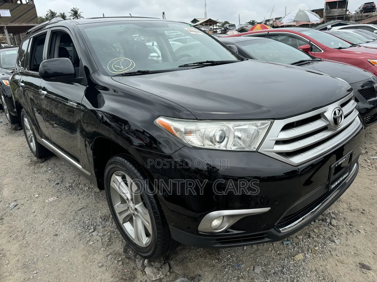 Toyota Highlander Limited 3.5l 4WD 2013 Matt Black